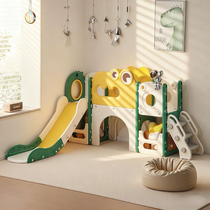 Kids Outdoor Ladder - Dinosaur Themed Indoor Outdoor Kids Playground