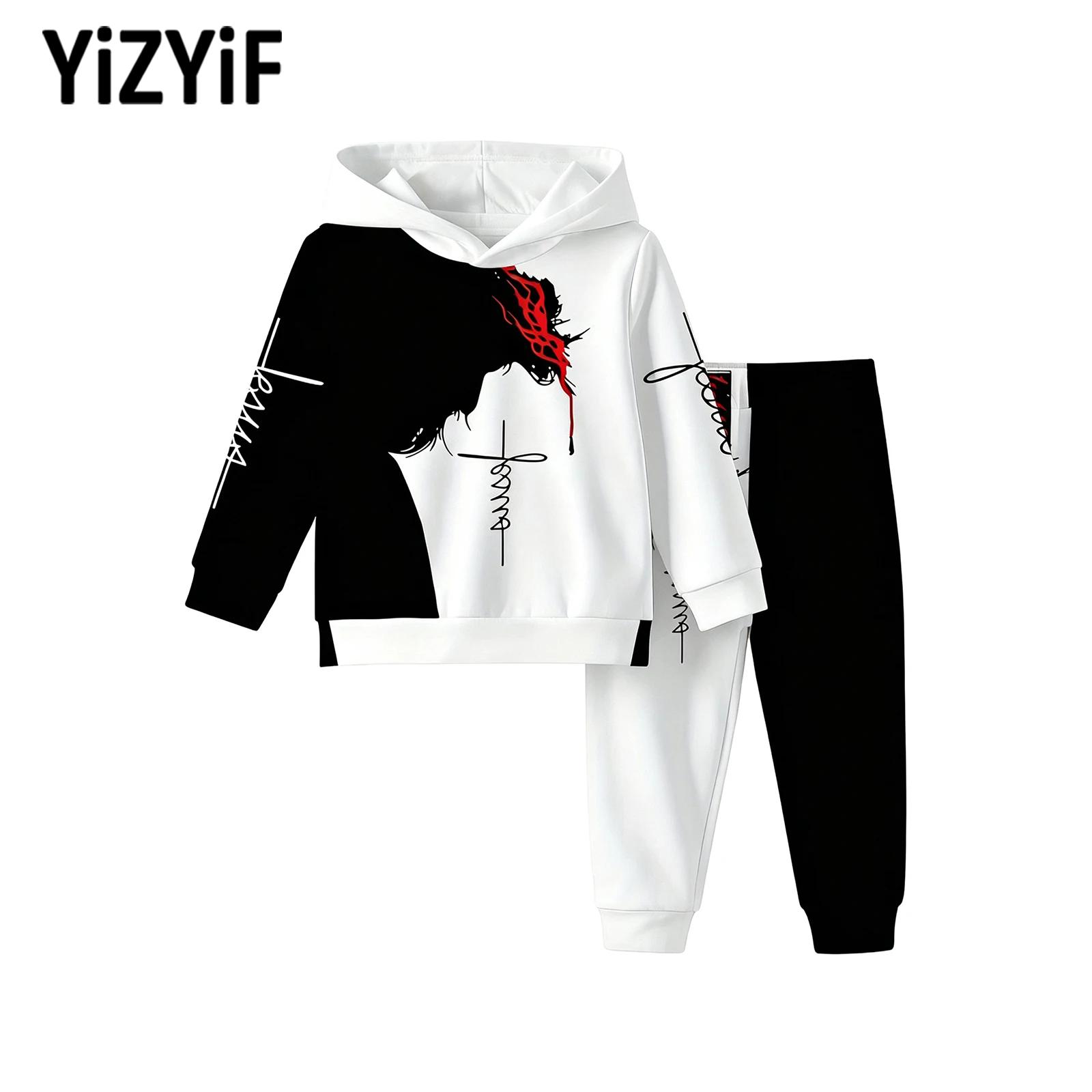 Kids Outdoor Jacket - Kids Boys Sports Outfit Color-blocked Long