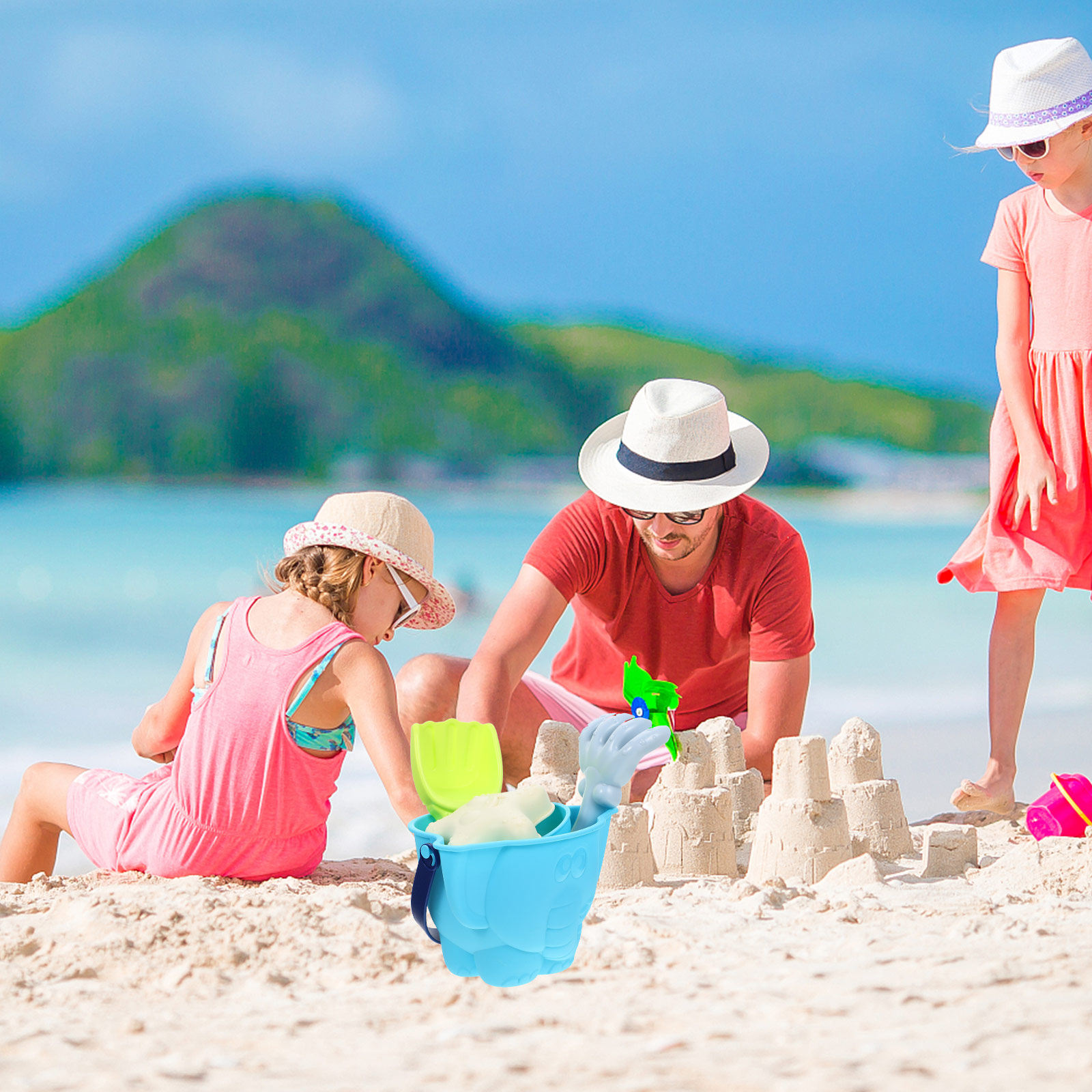 Kids Outdoor Garden Set - 1Set Kid Beach Sand Dredging Outdoor