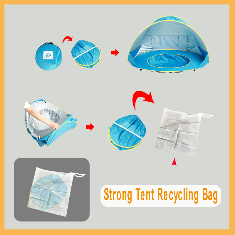 Baby Beach Tent Portable Shade - Kids Outdoor Clubhouse ulasan dan harga