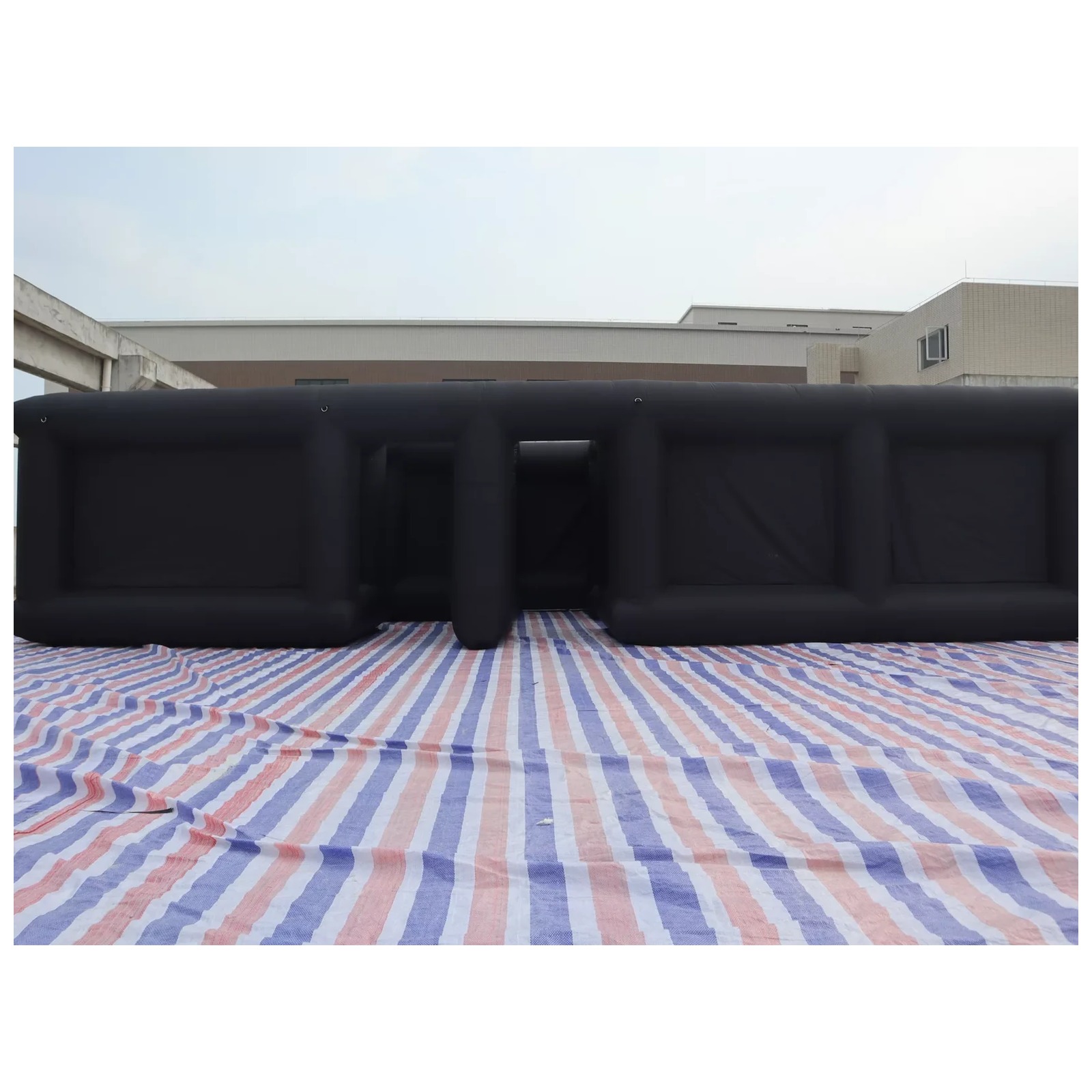Large Black Open Square Inflat - Kids Outdoor Venues ulasan dan harga