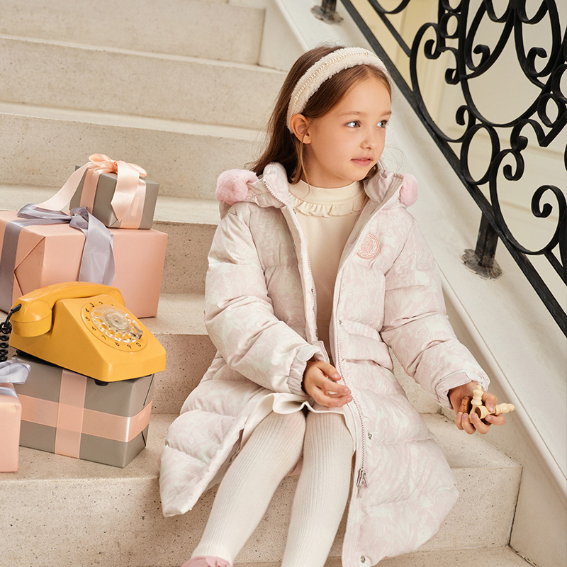 Dave Bella Girls Thicken Down  - Kids Outdoor Jacket ulasan dan harga