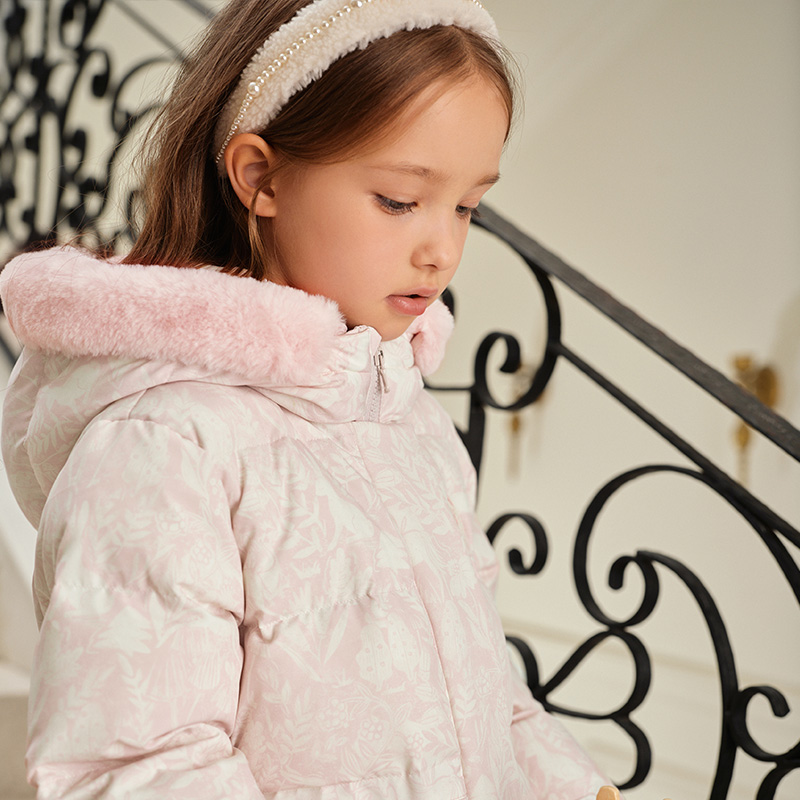 Dave Bella Girls Thicken Down  - Kids Outdoor Jacket ulasan dan harga