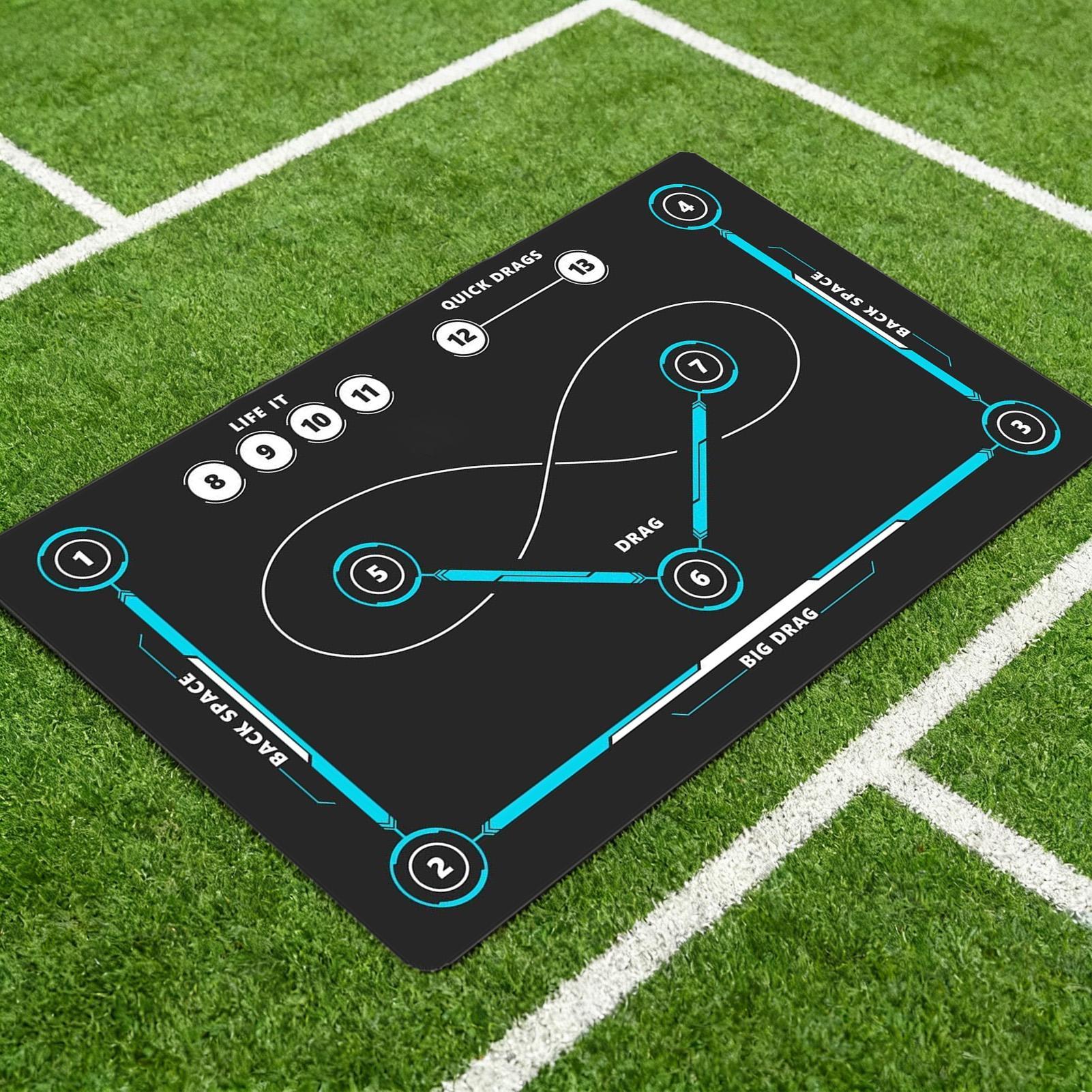 Non-Slip Hockey Training Mat I - Kids Outdoor Mat ulasan dan harga