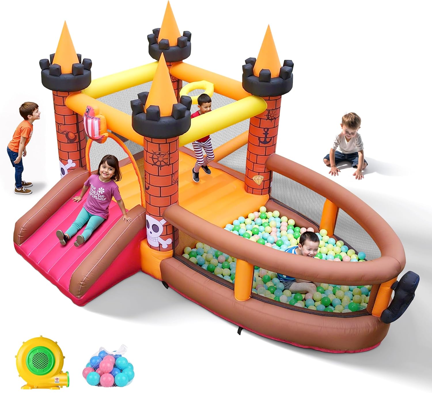 Inflatable Bounce House for Ki - Kids Outdoor Inflatable ulasan dan harga