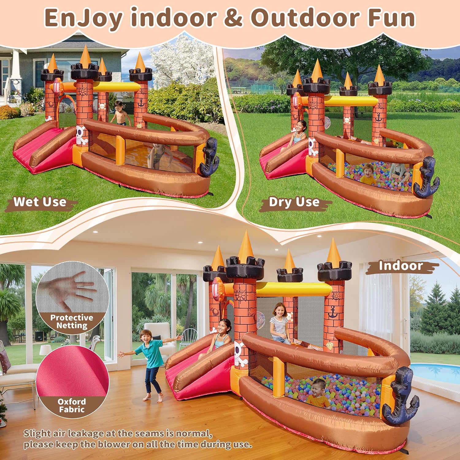 Inflatable Bounce House for Ki - Kids Outdoor Inflatable ulasan dan harga