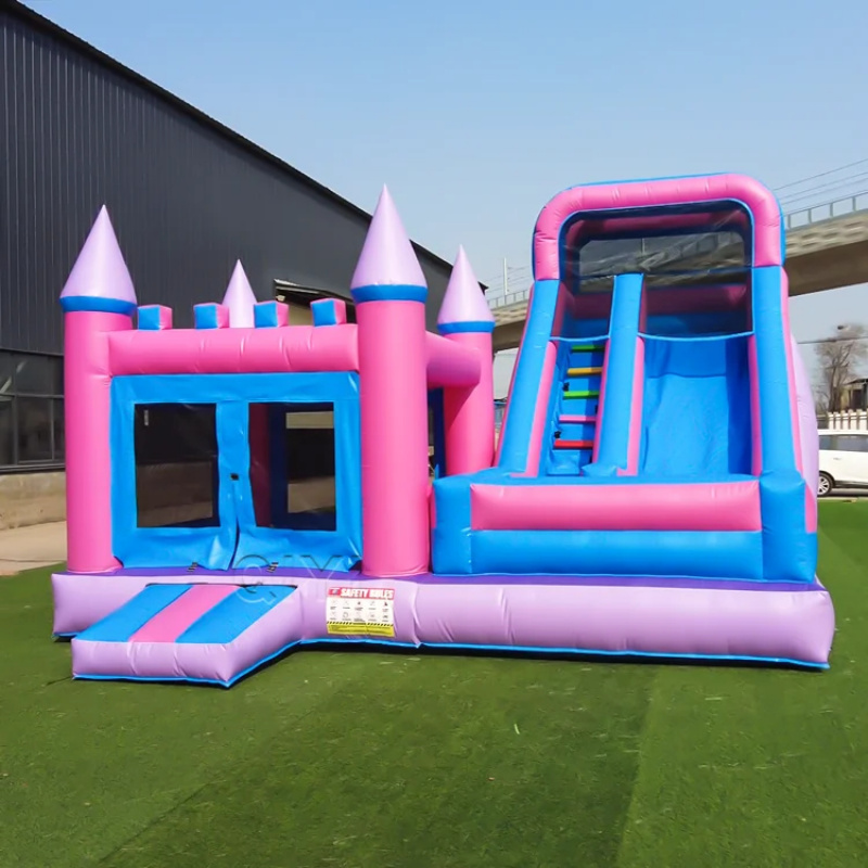 Commercial Bounce House Colorf - Kids Outdoor Inflatable ulasan dan harga