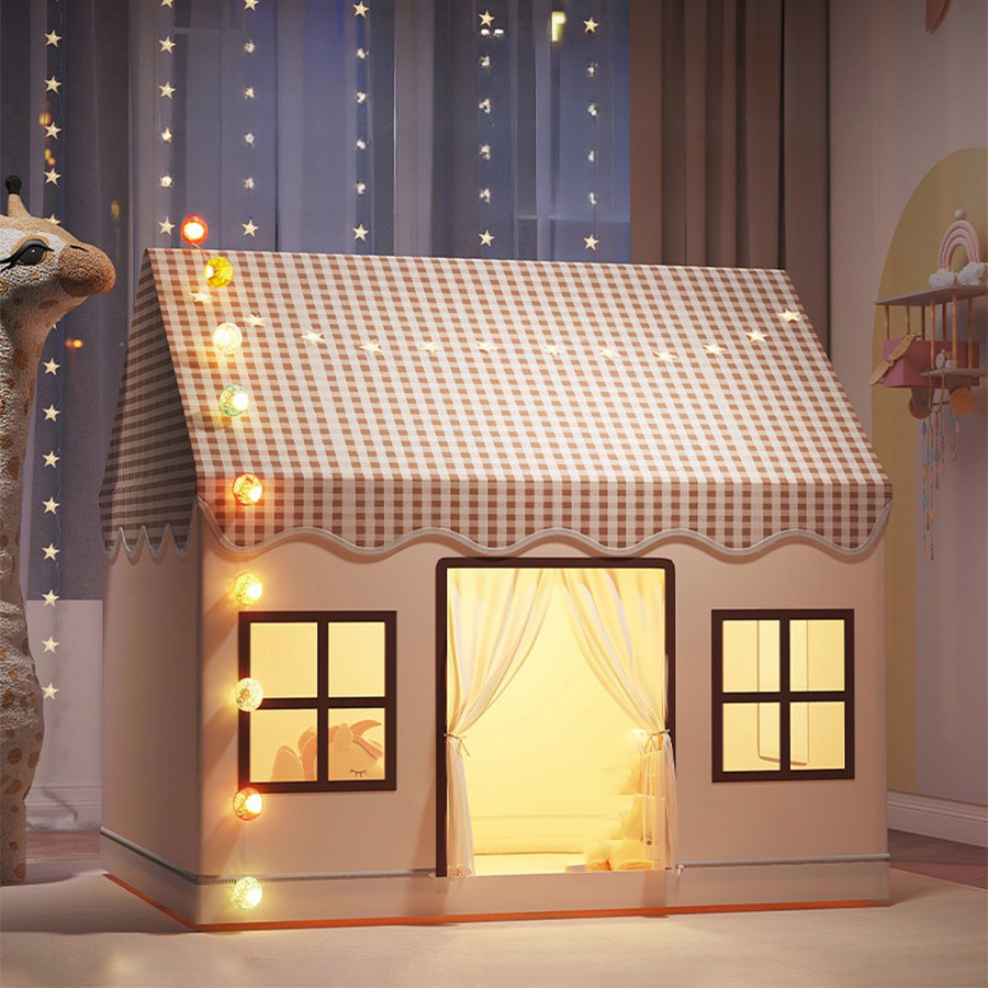 Kids Tent Playhouse Foldable C - Kids Outdoor Teepee ulasan dan harga