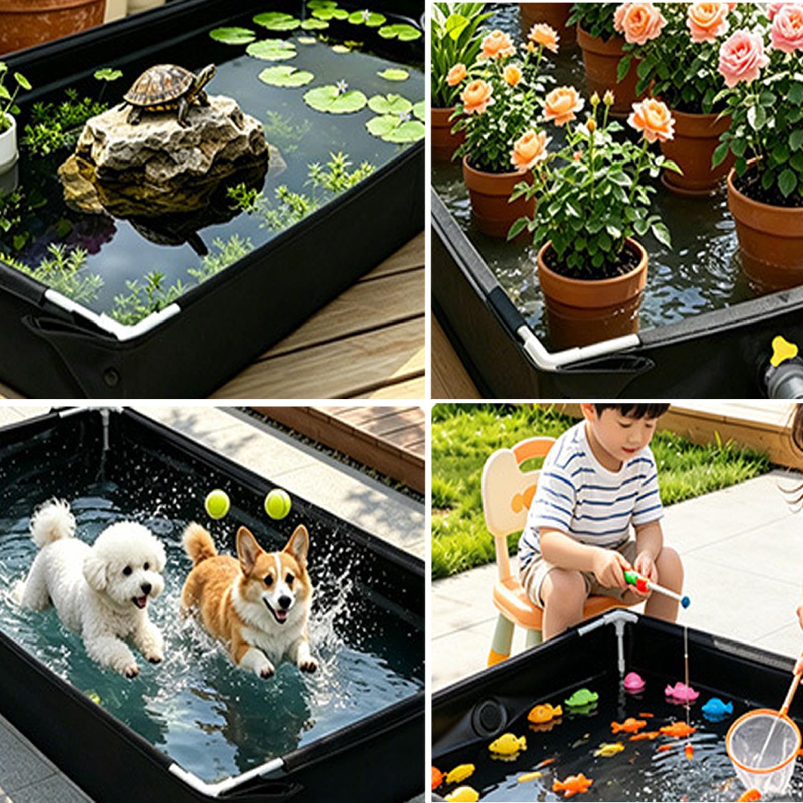 Portable Shower Pan with Drain - Kids Outdoor Tent ulasan dan harga