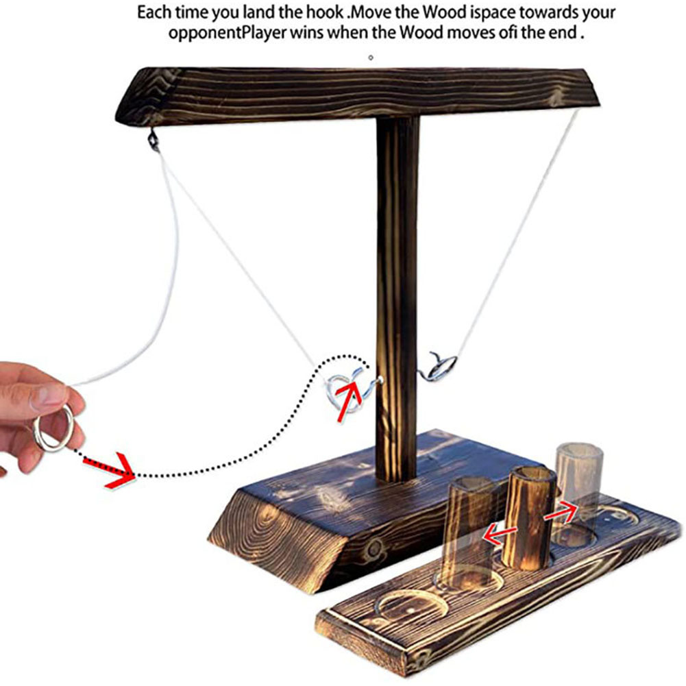 Ring Toss Games for Kids Adult - Kids Outdoor Ladder ulasan dan harga