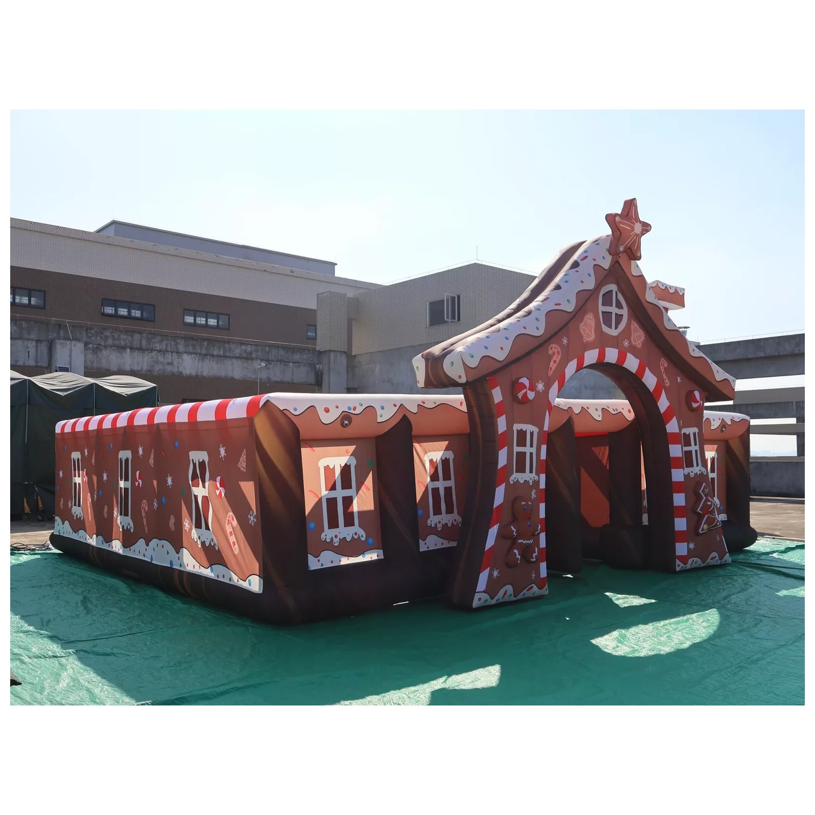Large Gingerbread Inflatable M - Kids Outdoor Venues ulasan dan harga