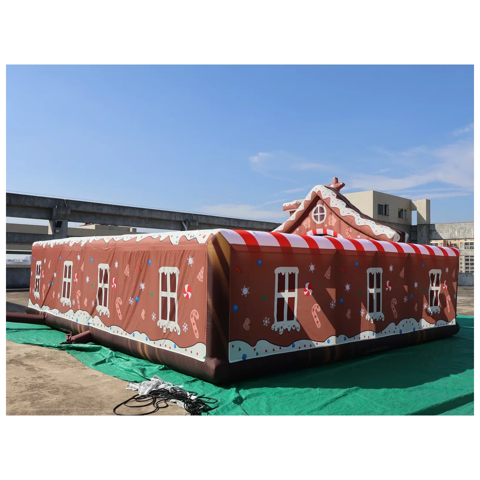 Large Gingerbread Inflatable M - Kids Outdoor Venues ulasan dan harga