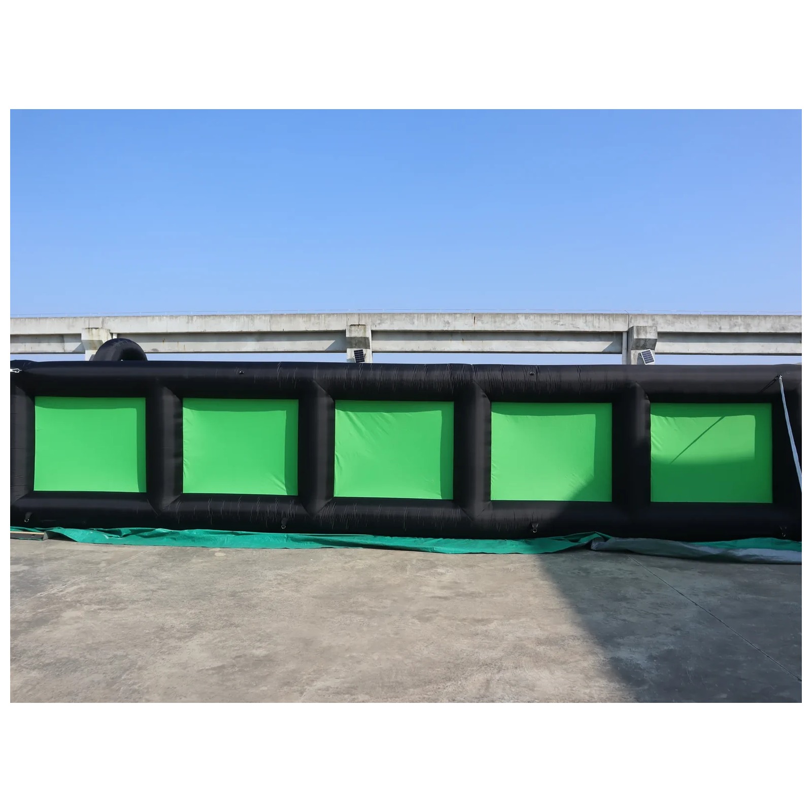 Outdoor Black Green Inflatable - Kids Outdoor Venues ulasan dan harga