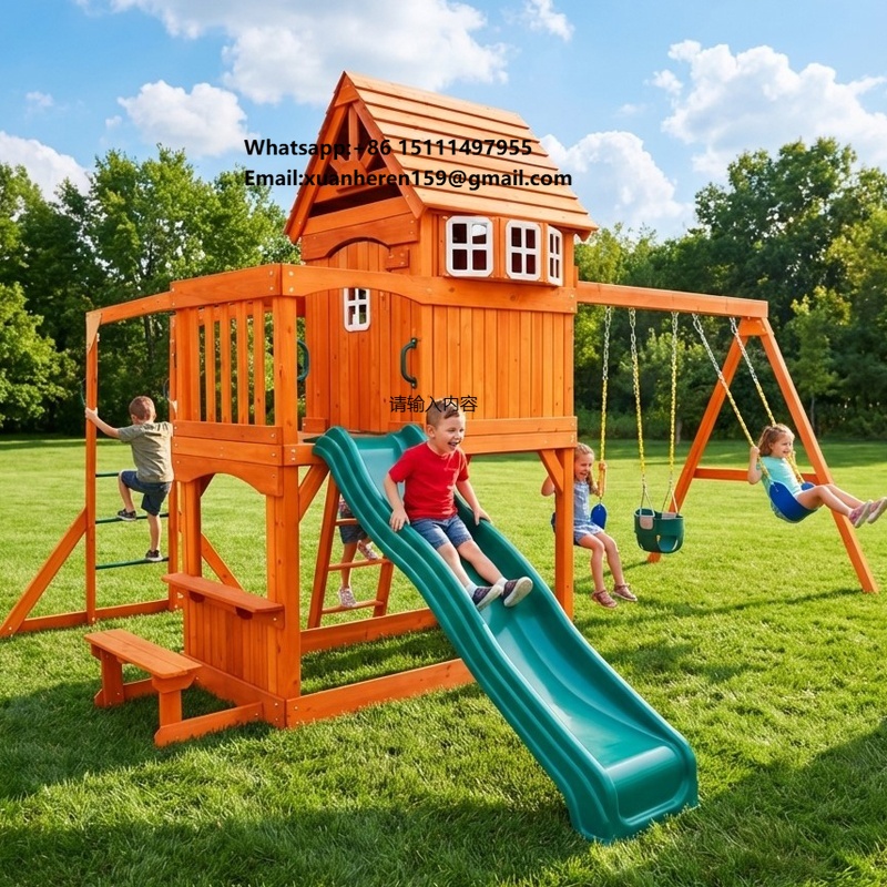 Large Outdoor Amusement Equipm - Kids Outdoor Garden Set ulasan dan harga