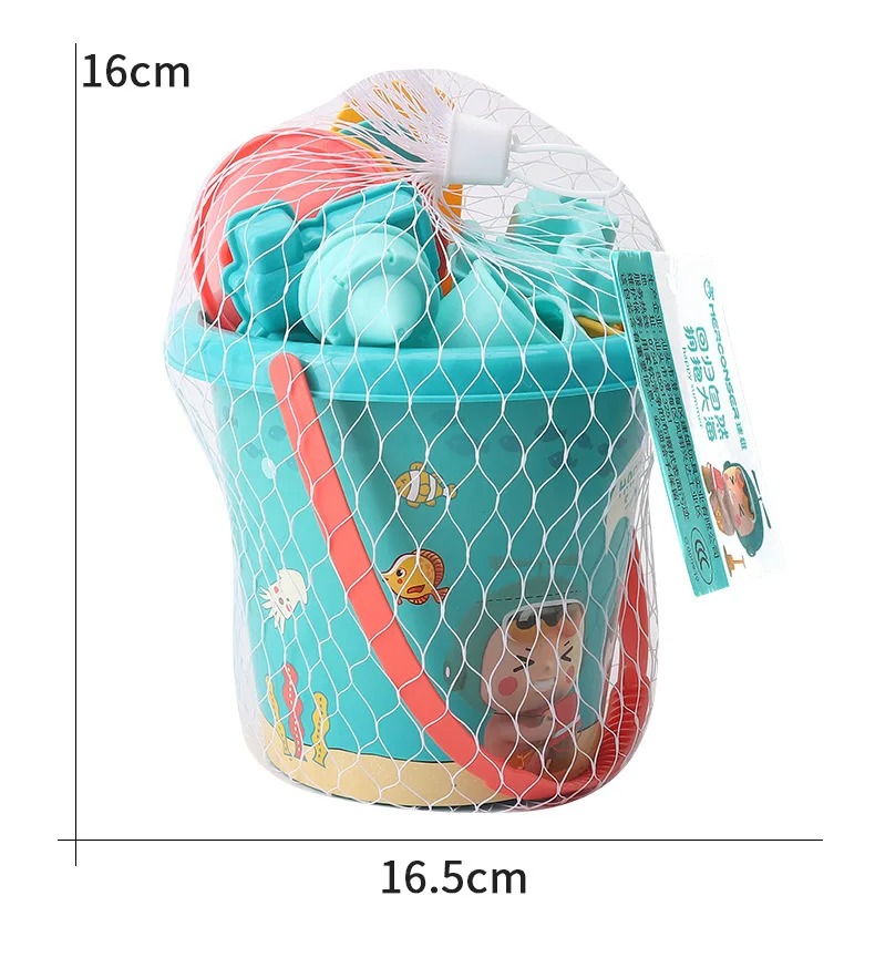 18PCS Beach Toy Set Bucket Sea - Kids Outdoor Clubhouse ulasan dan harga