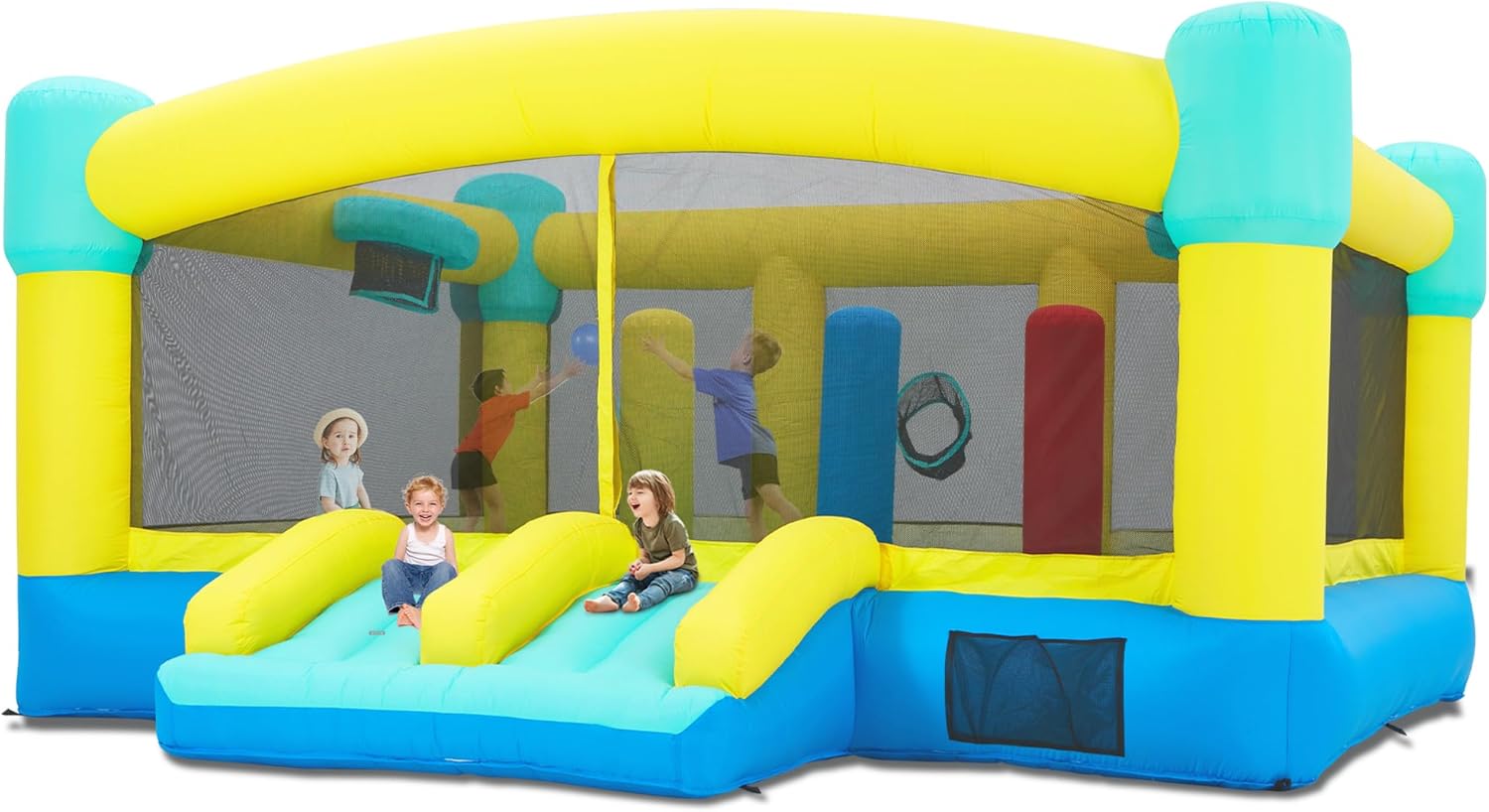 Big Bounce House,15 x 14.8 FT  - Kids Outdoor Inflatable ulasan dan harga
