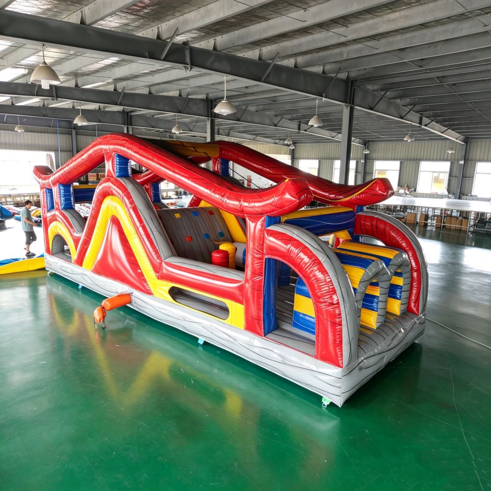 Inflatable Obstacle Course Com - Kids Outdoor Obstacle Course Equipment ulasan dan harga
