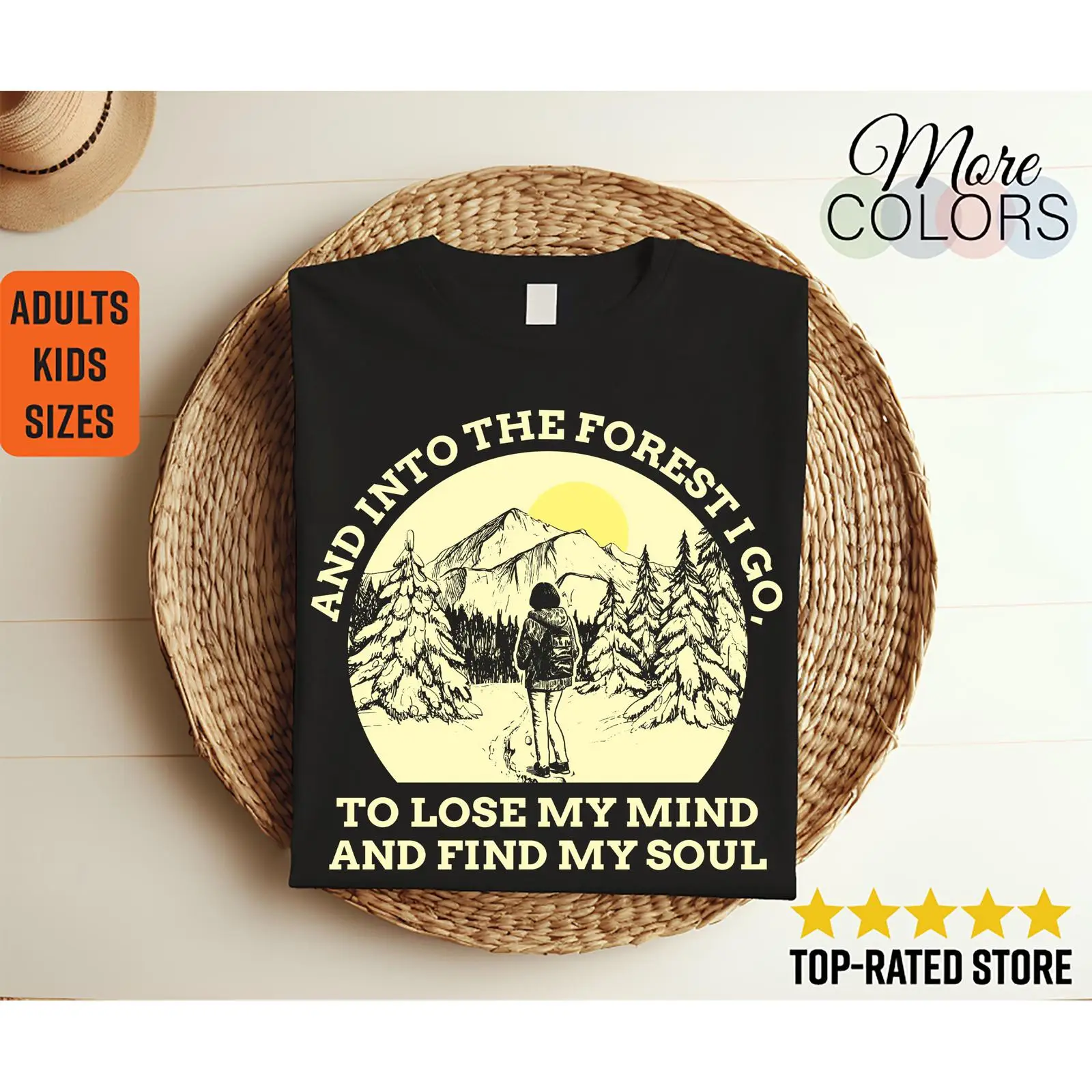 And Into The Forest I Go Hikin - Kids Outdoor Quotes ulasan dan harga