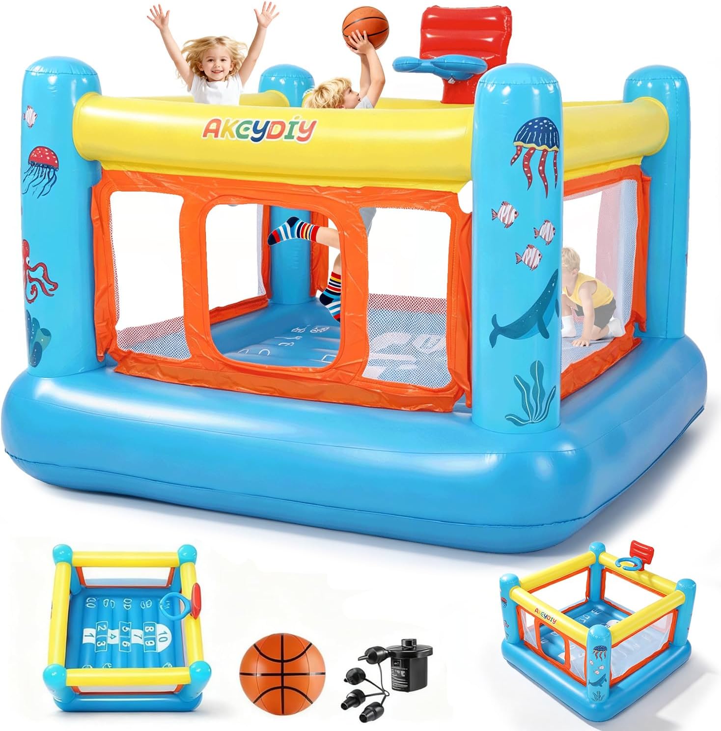 Bounce House, PVC Inflatable B - Kids Outdoor Inflatable ulasan dan harga
