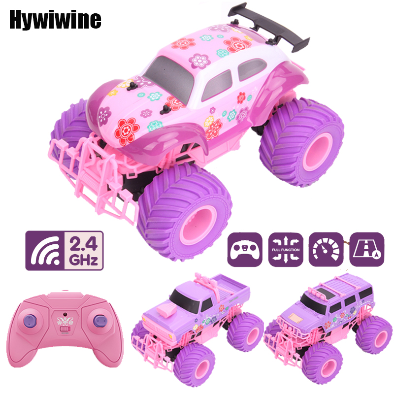 Pink RC Car Electric Drive Off - Ride On Toy Car ulasan dan harga