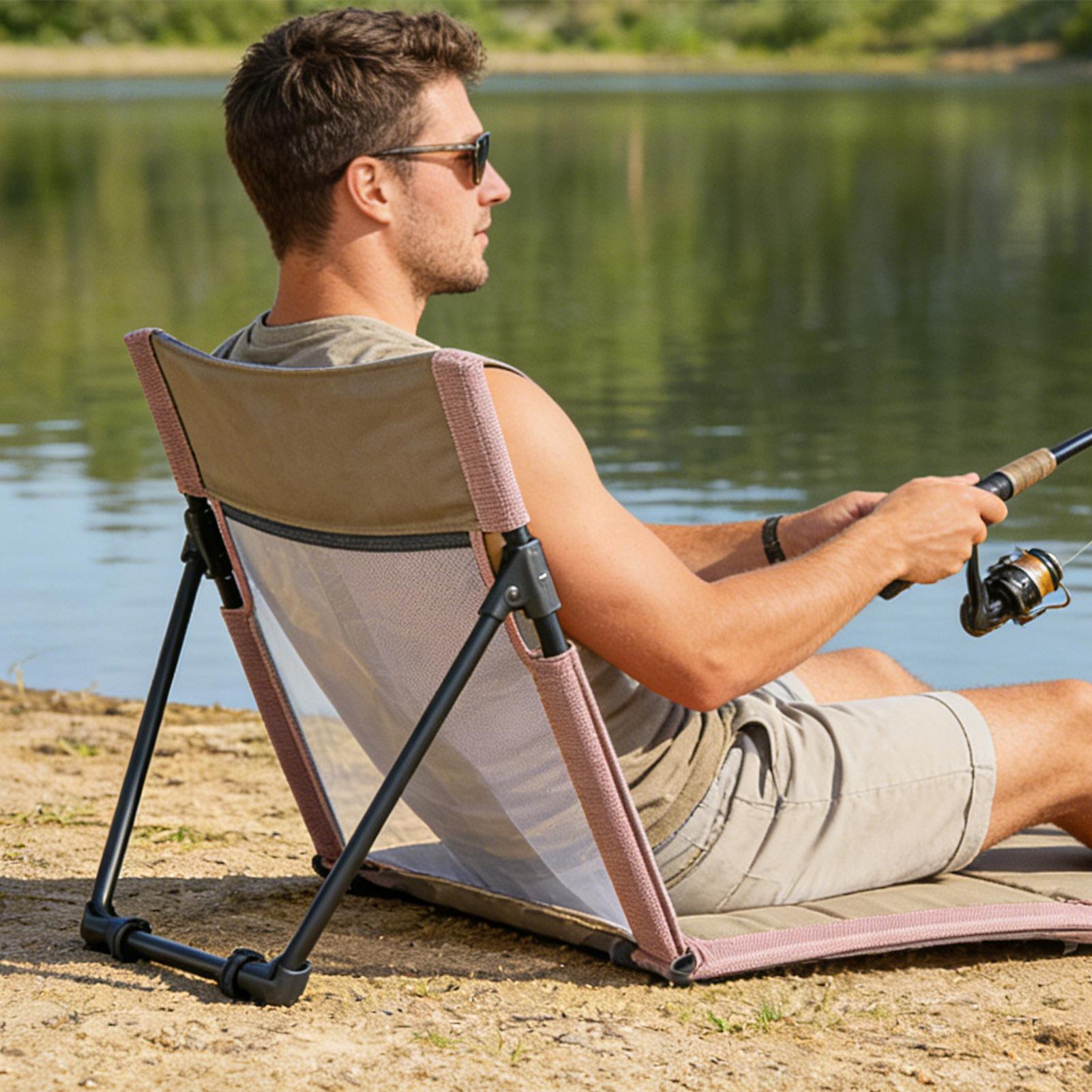 Lounge Beach Chair Folding Poo - Kids Outdoor Lawn Chair ulasan dan harga