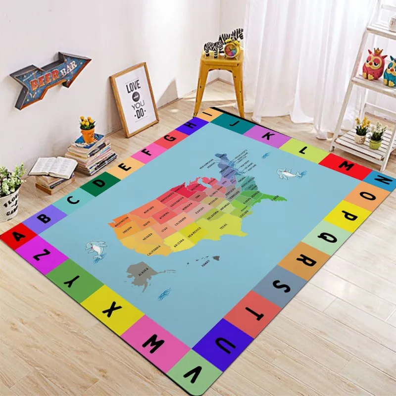 Classroom Rug for Kids Educati - Kids Outdoor Lawn Chair ulasan dan harga
