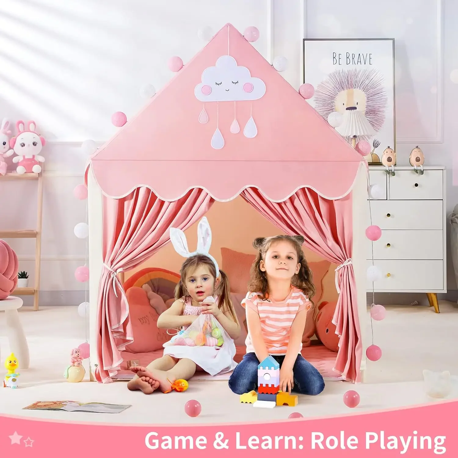Children Play Tent Princess Ca - Kids Outdoor Clubhouse ulasan dan harga