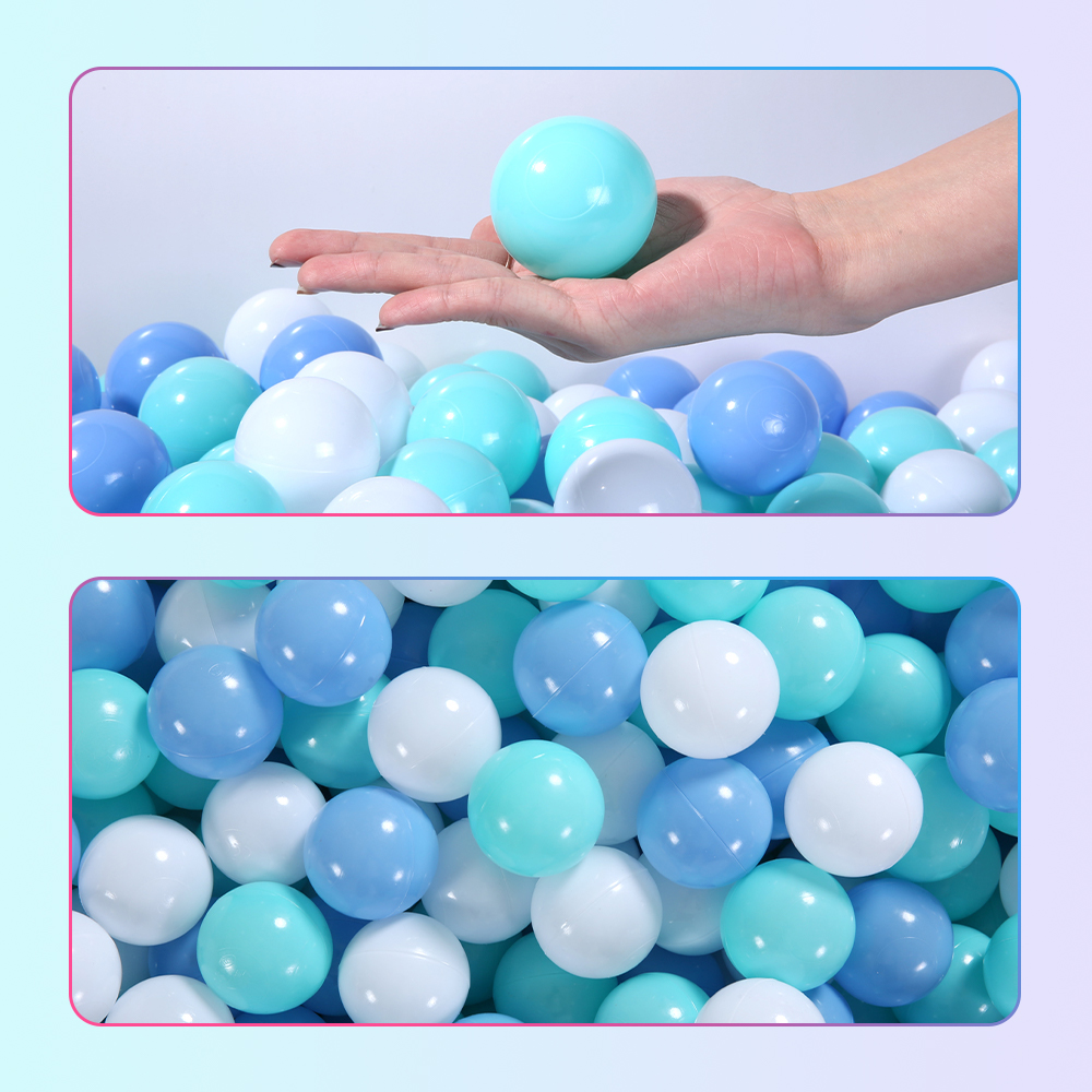 100Pcs Colors Plastic Balls Wa - Kids Outdoor Teepee ulasan dan harga