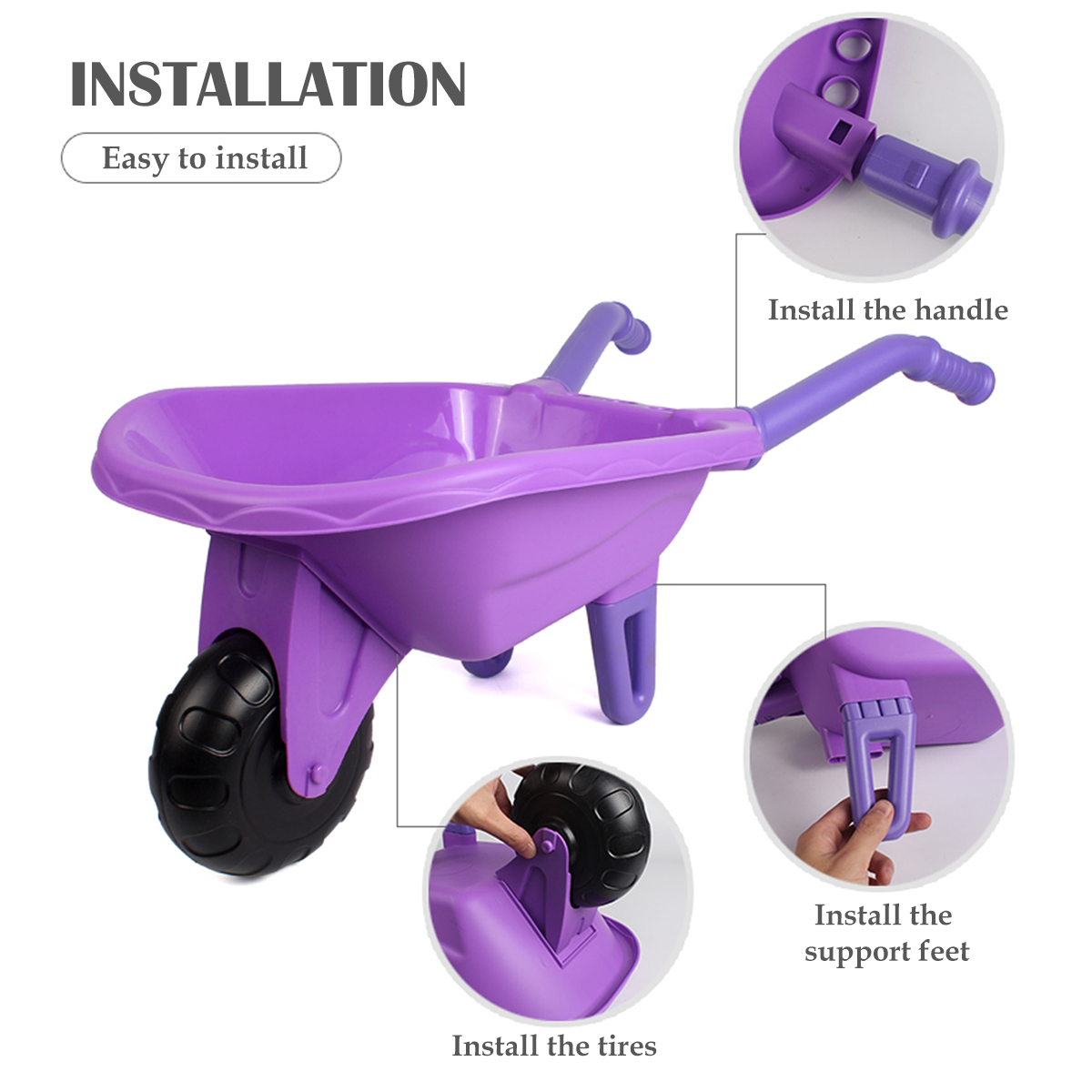 Gardening Tool Set Toys for Ki - Kids Outdoor Garden Set ulasan dan harga