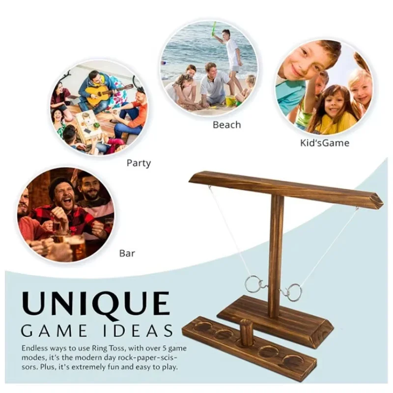 Ring Toss Games for Kids Adult - Kids Outdoor Ladder ulasan dan harga