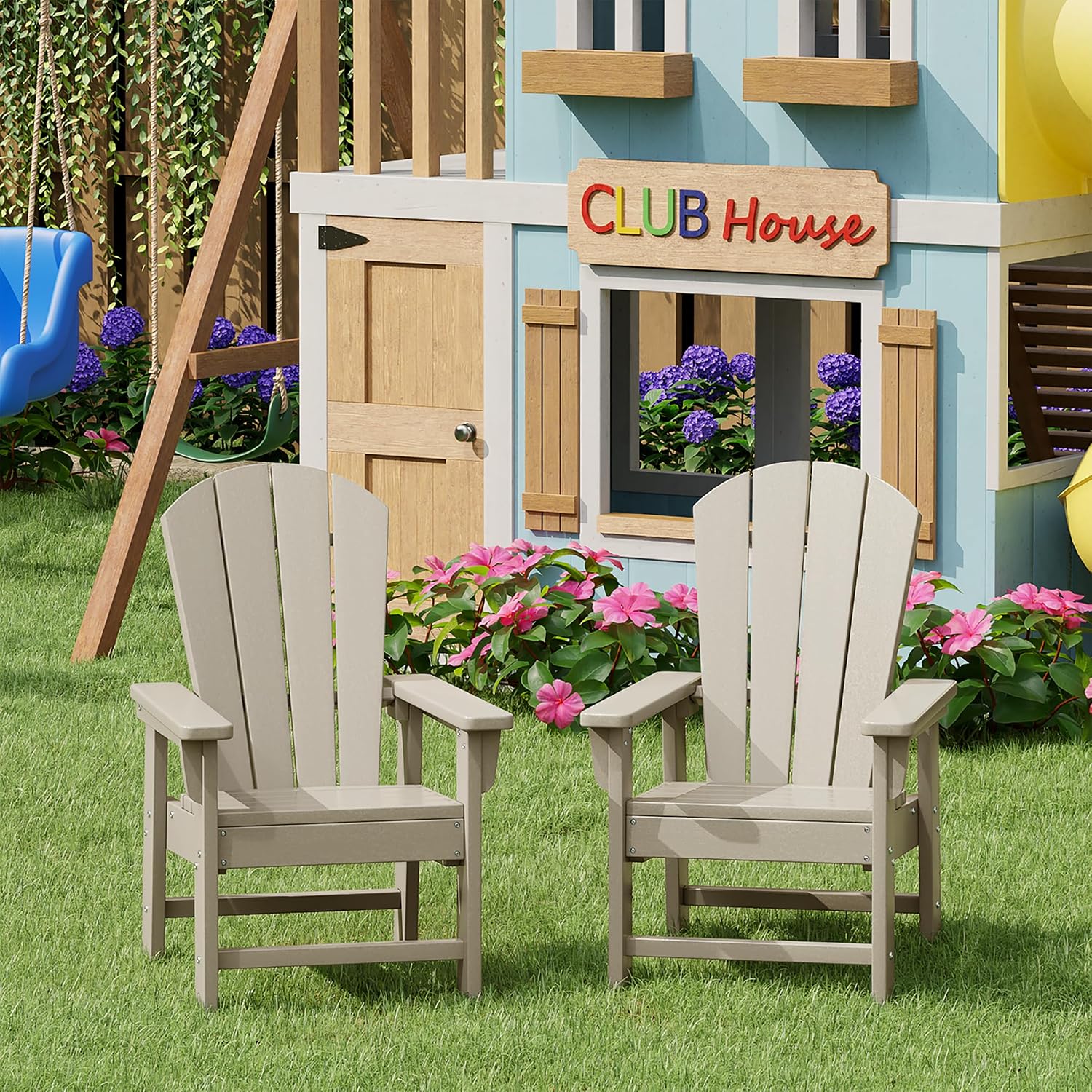 Kids Outdoor Chair Set of 2, T - Kids Outdoor Lawn Chair ulasan dan harga
