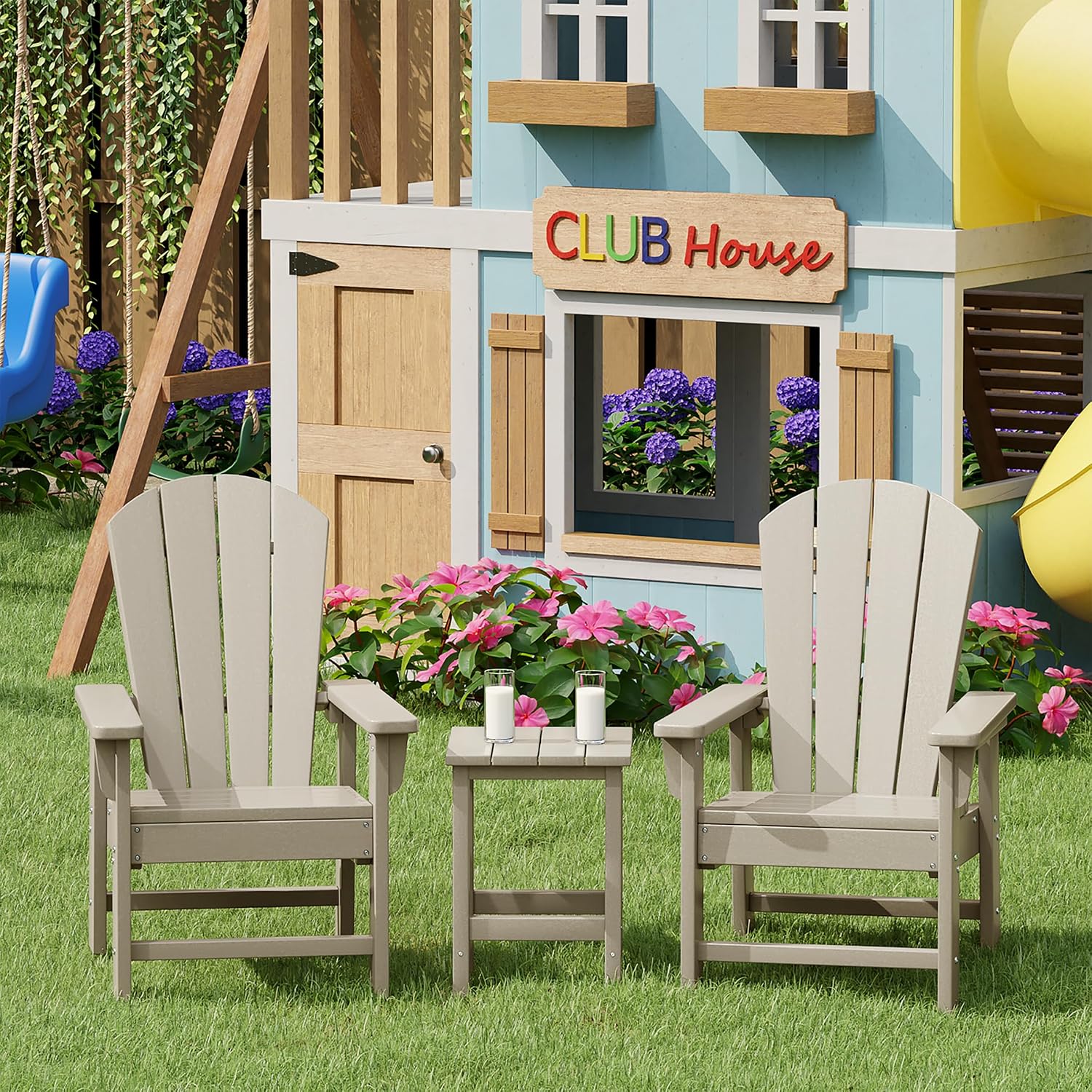 Kids Outdoor Chair Set of 2, T - Kids Outdoor Lawn Chair ulasan dan harga