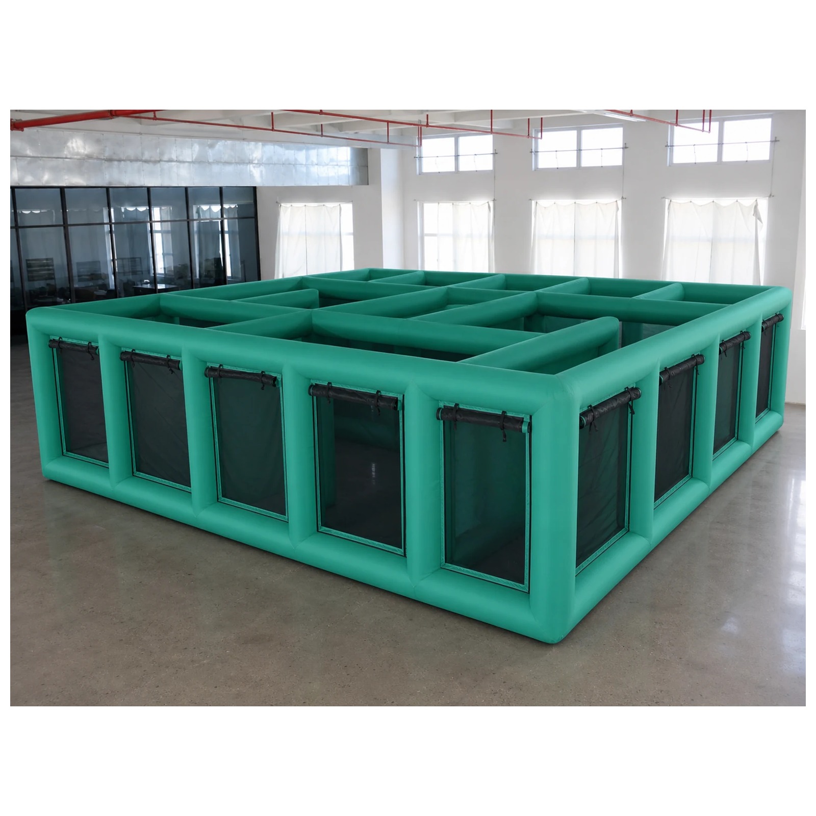 Inflatable Maze 7X7m 23X23ft T - Kids Outdoor Inflatable ulasan dan harga