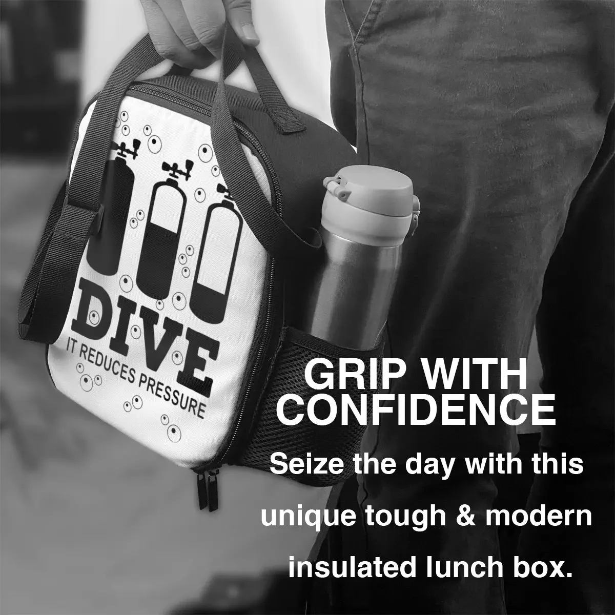Scuba Diving Insulated Lunch B - Kids Outdoor Quotes ulasan dan harga