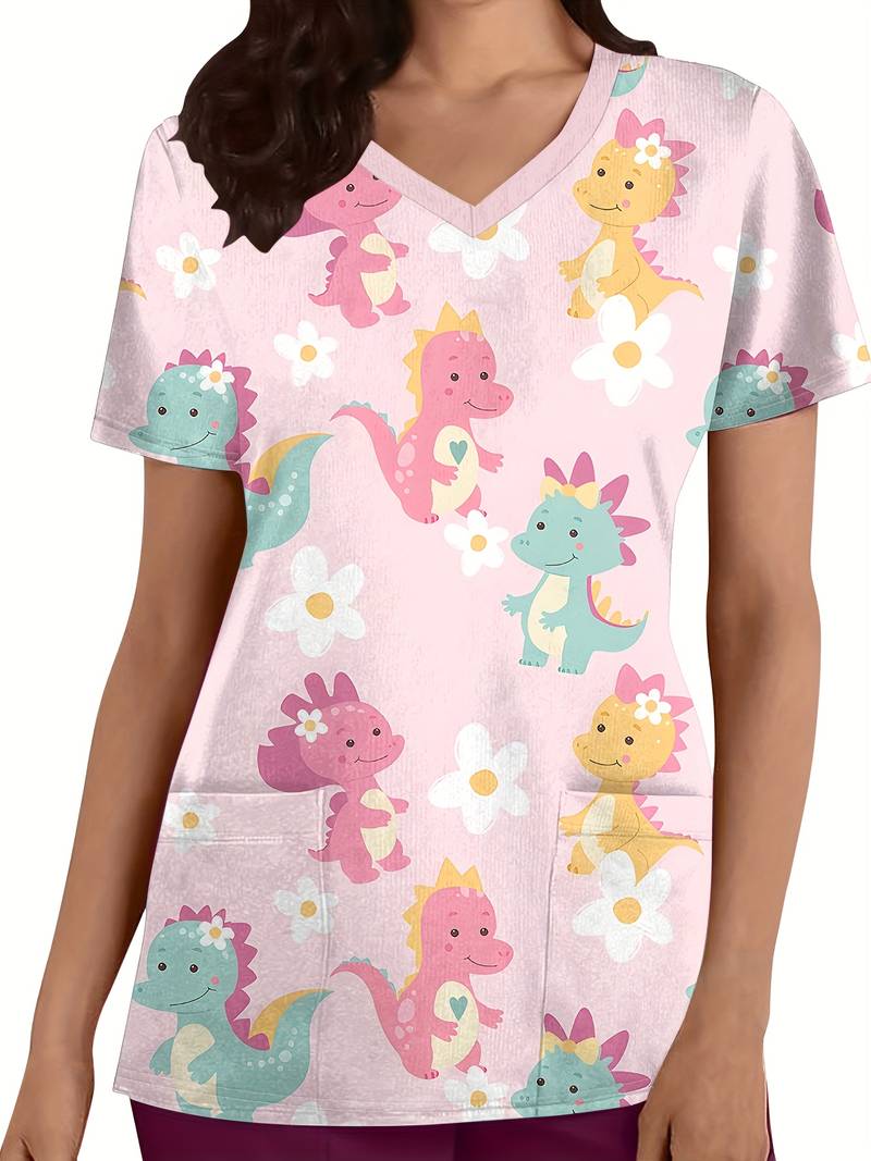 Surgical Uniforms Woman Dinosa - Mini Trampoline Spring ulasan dan harga
