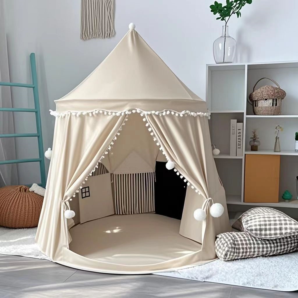 Children Folding Toy Tent Larg - Kids Outdoor Teepee ulasan dan harga