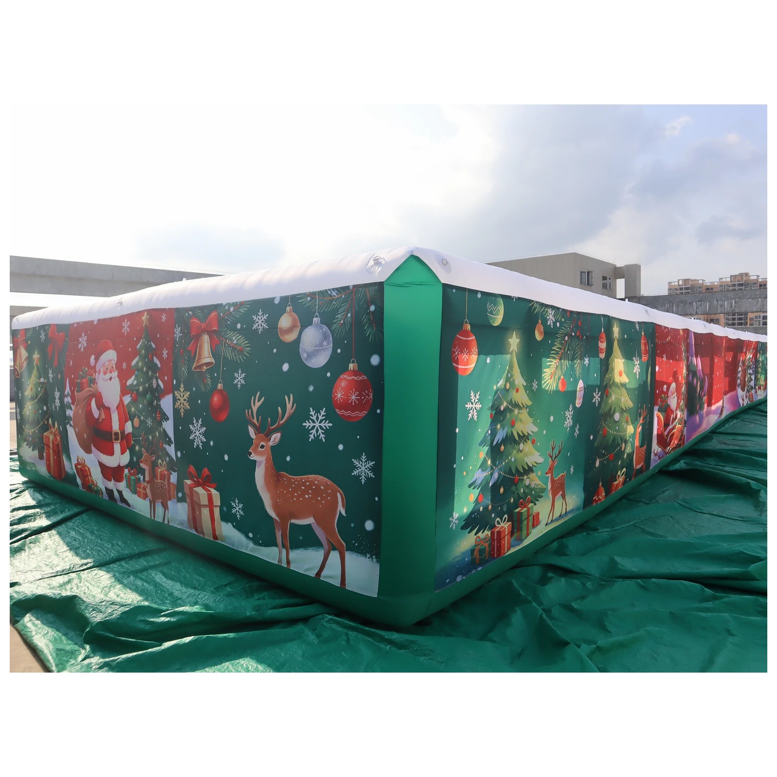 Commercial Long Inflatable Maz - Kids Outdoor Venues ulasan dan harga