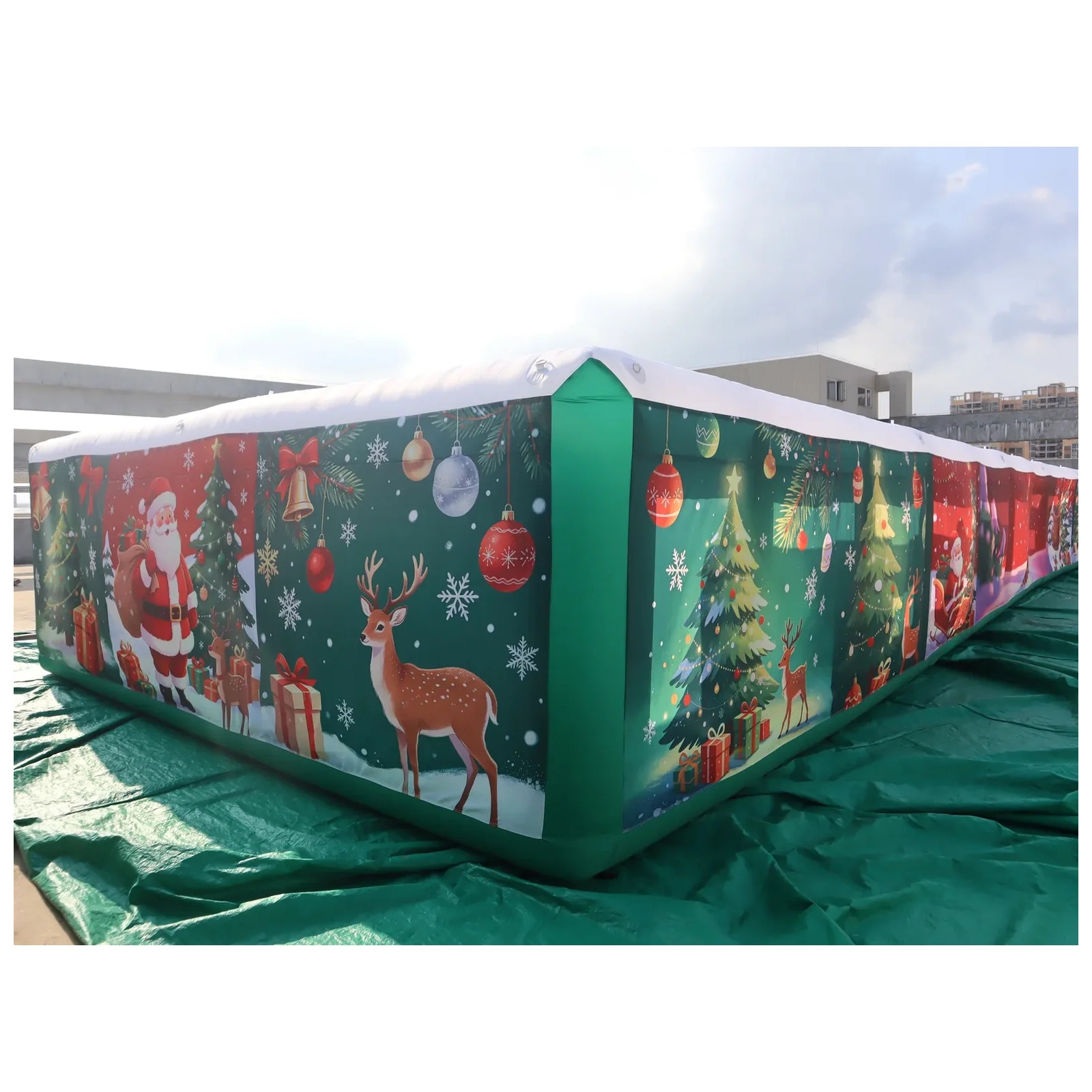 Commercial Long Inflatable Maz - Kids Outdoor Venues ulasan dan harga