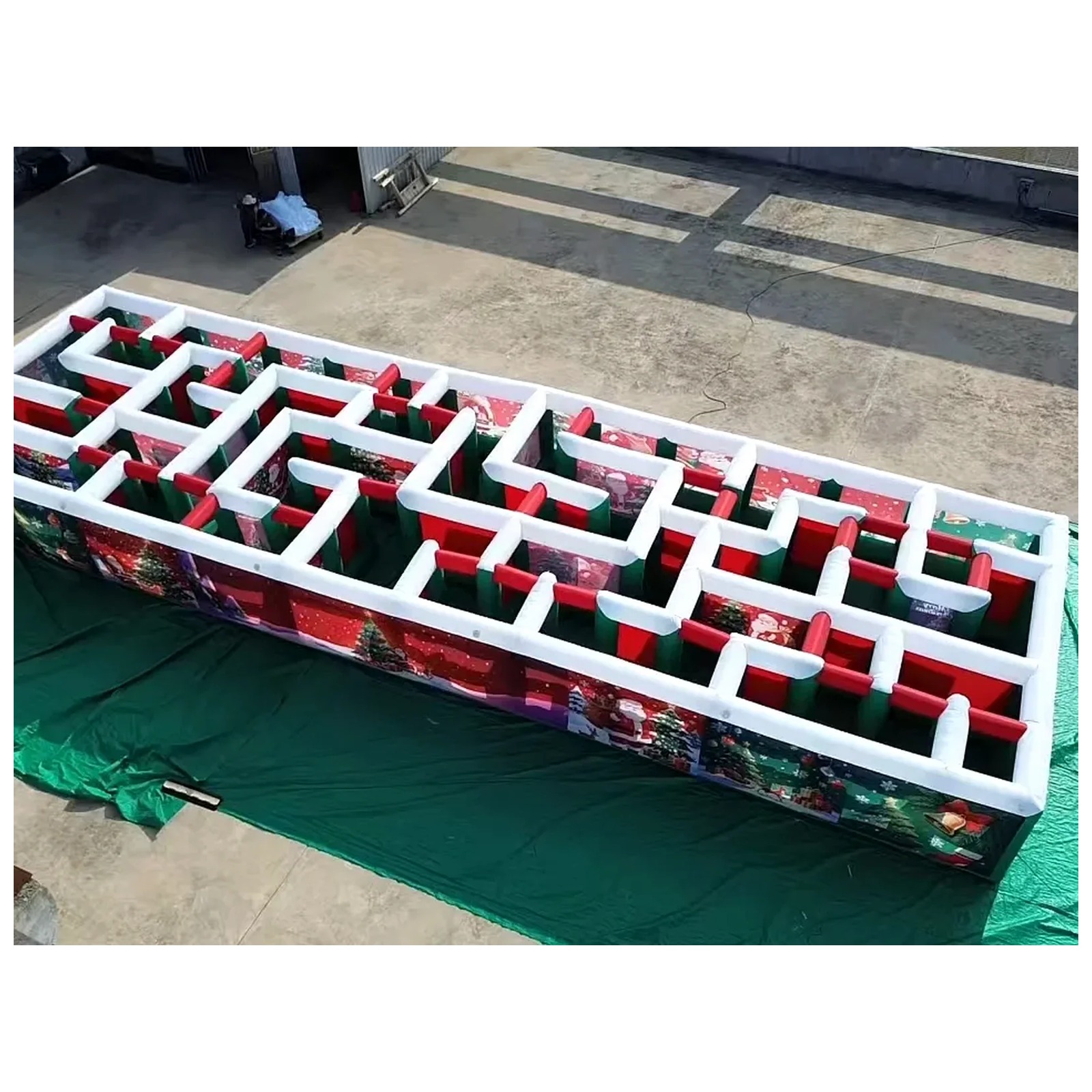 Commercial Long Inflatable Maz - Kids Outdoor Venues ulasan dan harga