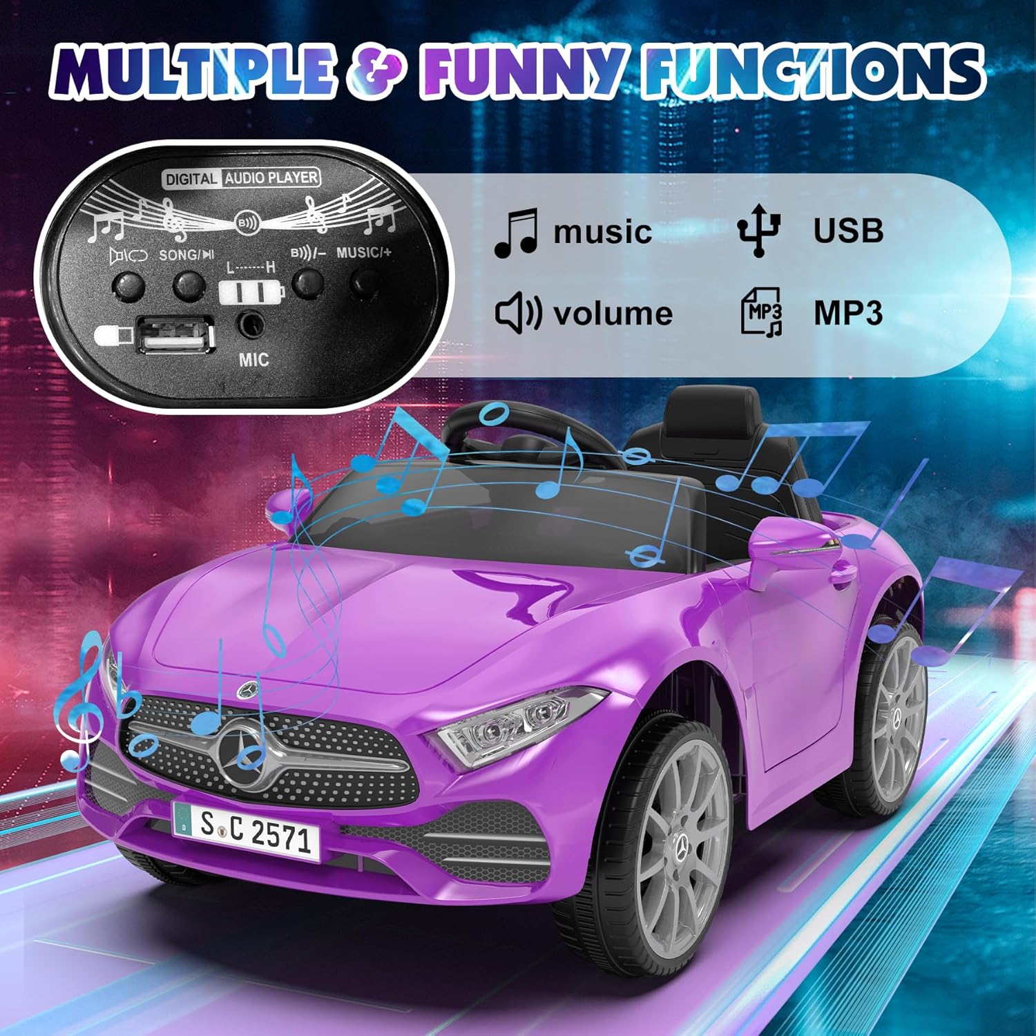 12V Battery Powered Electric R - Ride On Toy Car ulasan dan harga