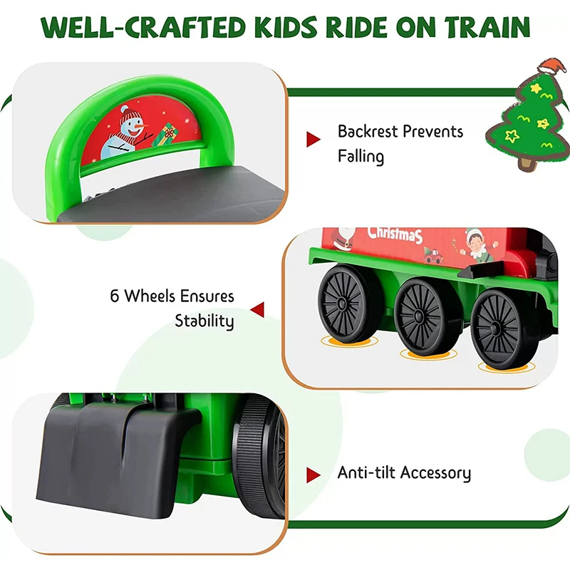 Christmas Ride On Train Track  - Ride On Toy Car ulasan dan harga