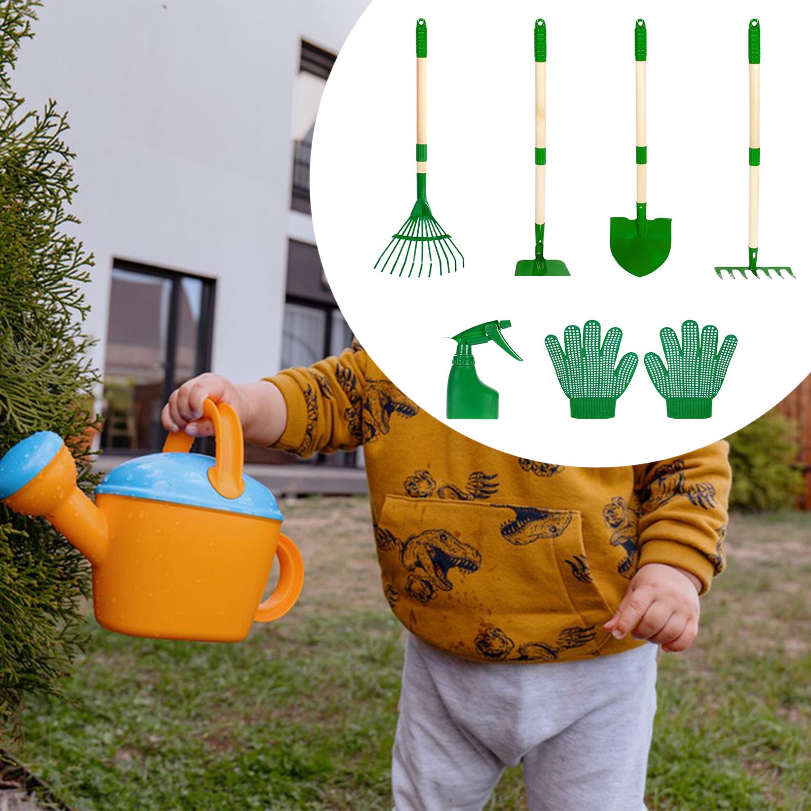 6x Kids Gardening Tools Set Ou - Kids Outdoor Garden Set ulasan dan harga