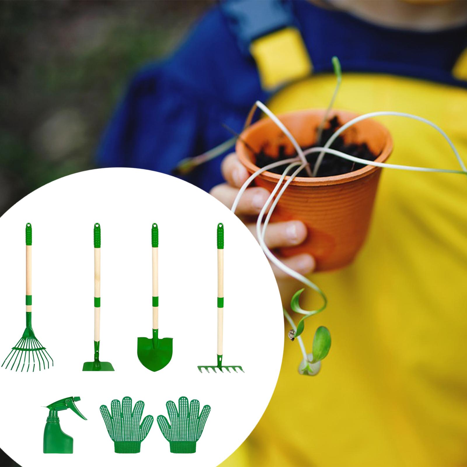6x Kids Gardening Tools Set Ou - Kids Outdoor Garden Set ulasan dan harga