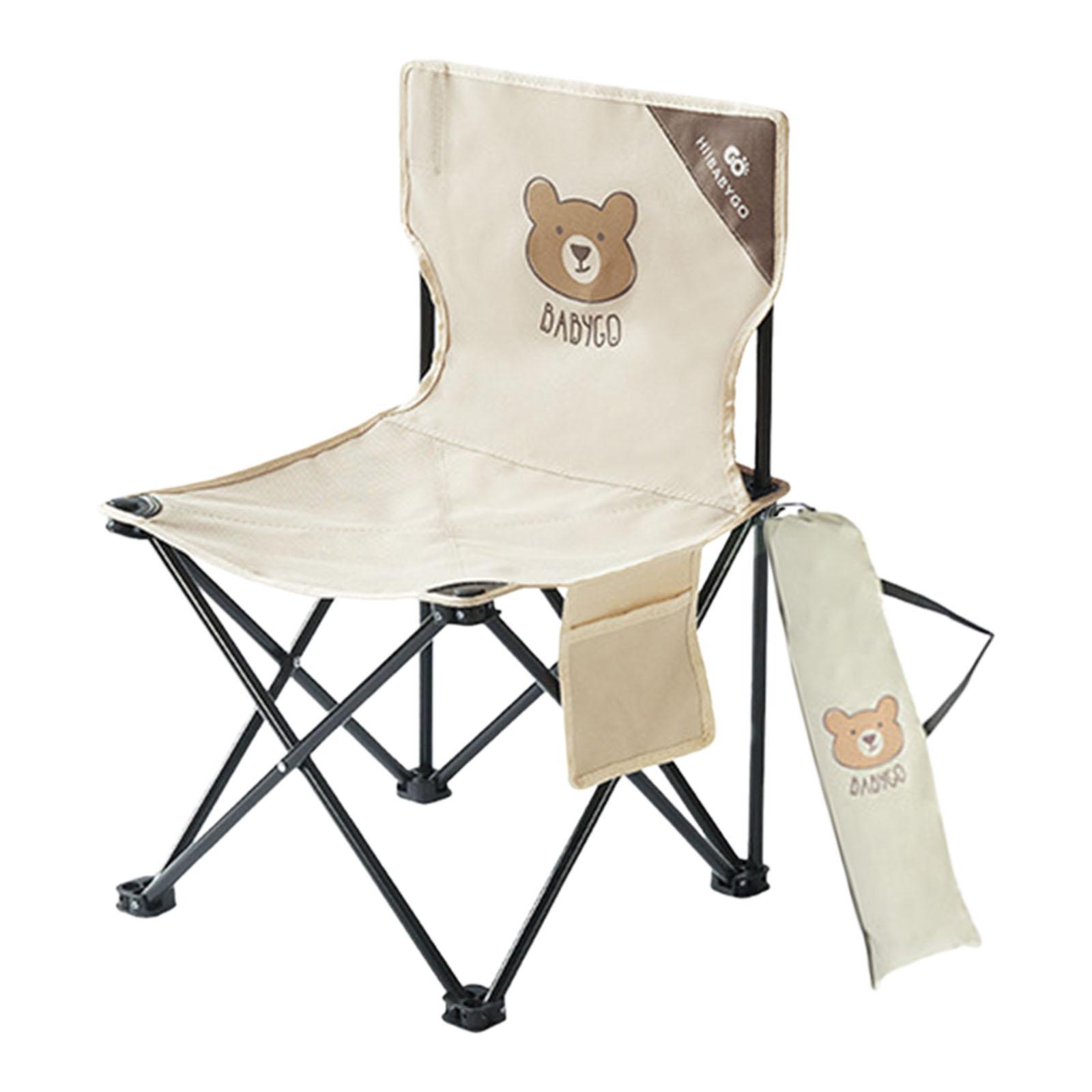 Kids Camping Folding Chair Fur - Kids Outdoor Lawn Chair ulasan dan harga