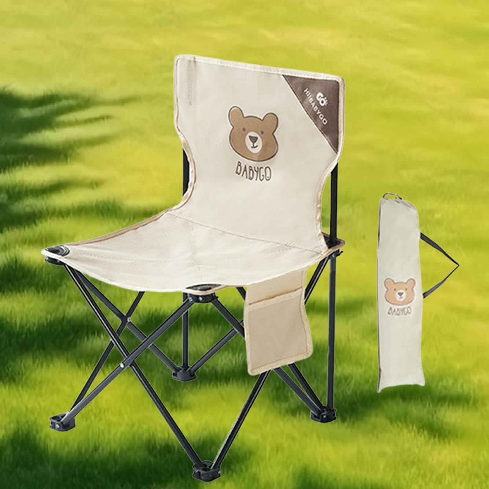 Kids Camping Folding Chair Fur - Kids Outdoor Lawn Chair ulasan dan harga