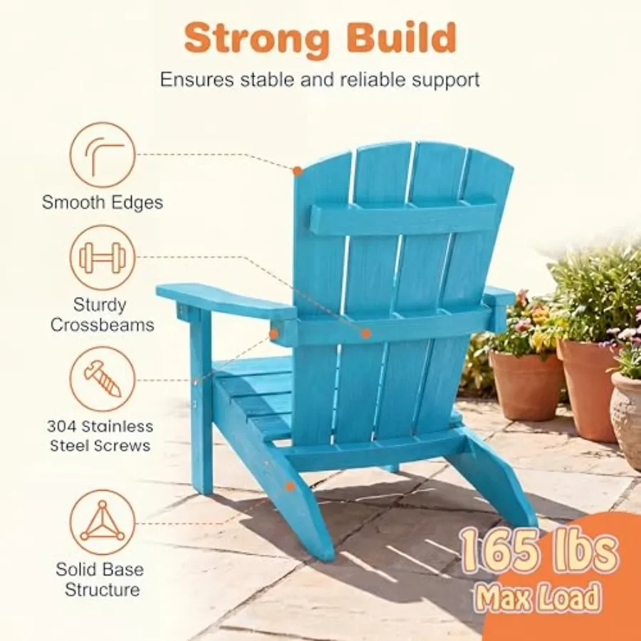 Outdoor Kids Adirondack Chair  - Kids Outdoor Lawn Chair ulasan dan harga