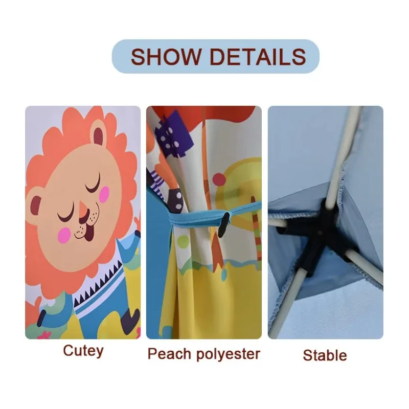 Portable Kids Play Tent Childr - Kids Outdoor Teepee ulasan dan harga