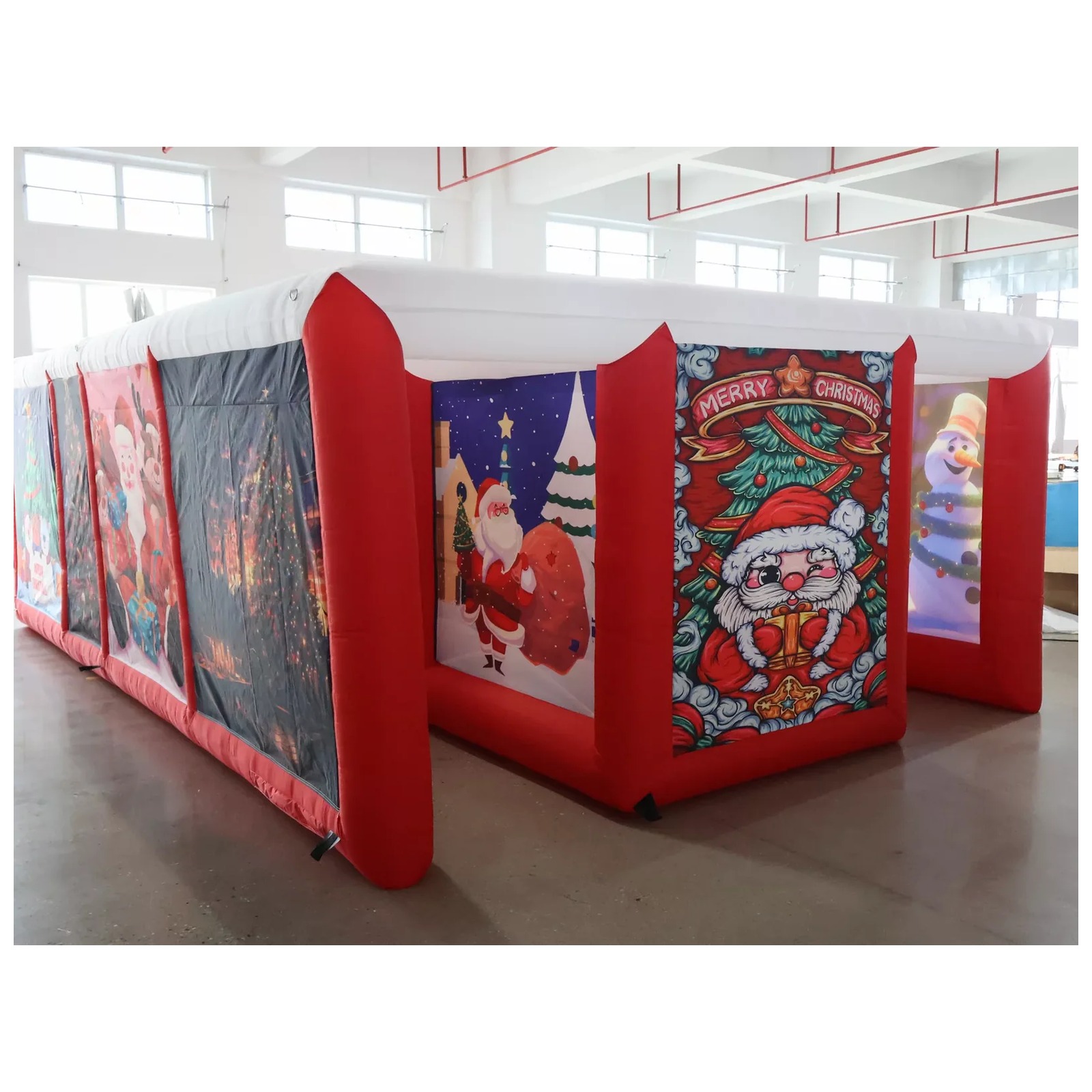 Outdoor Red Covered Inflatable - Kids Outdoor Venues ulasan dan harga