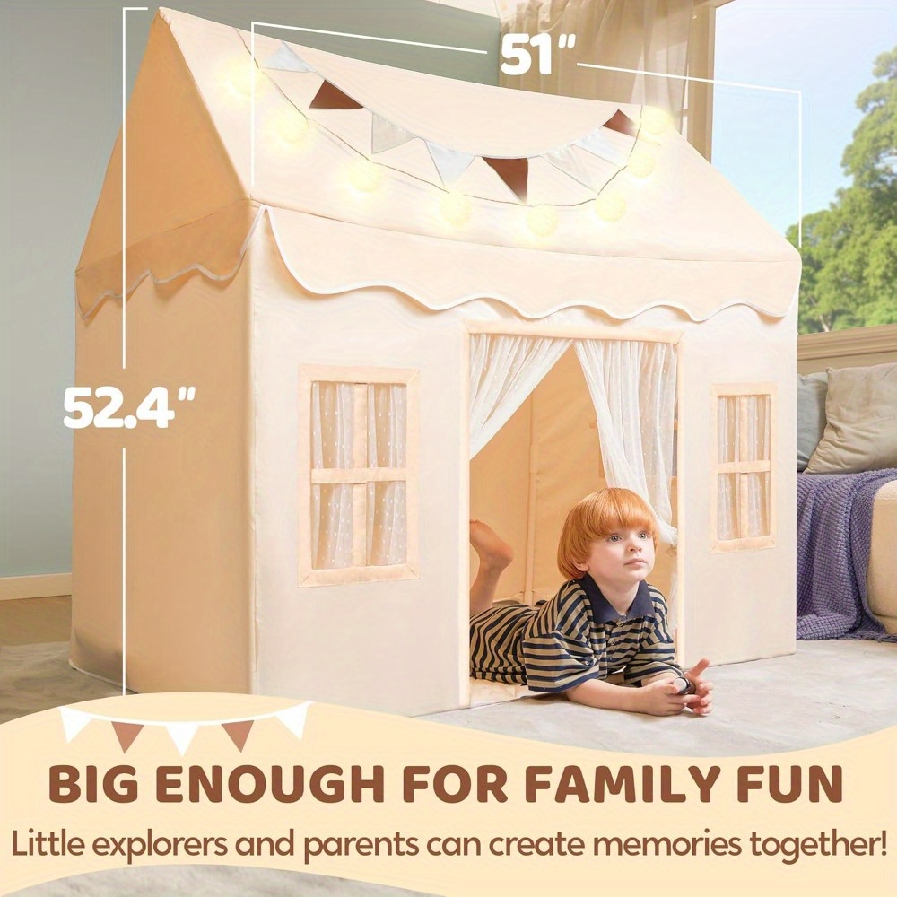 JOYFY Kids Play Tent Indoor Ou - Kids Outdoor Teepee ulasan dan harga
