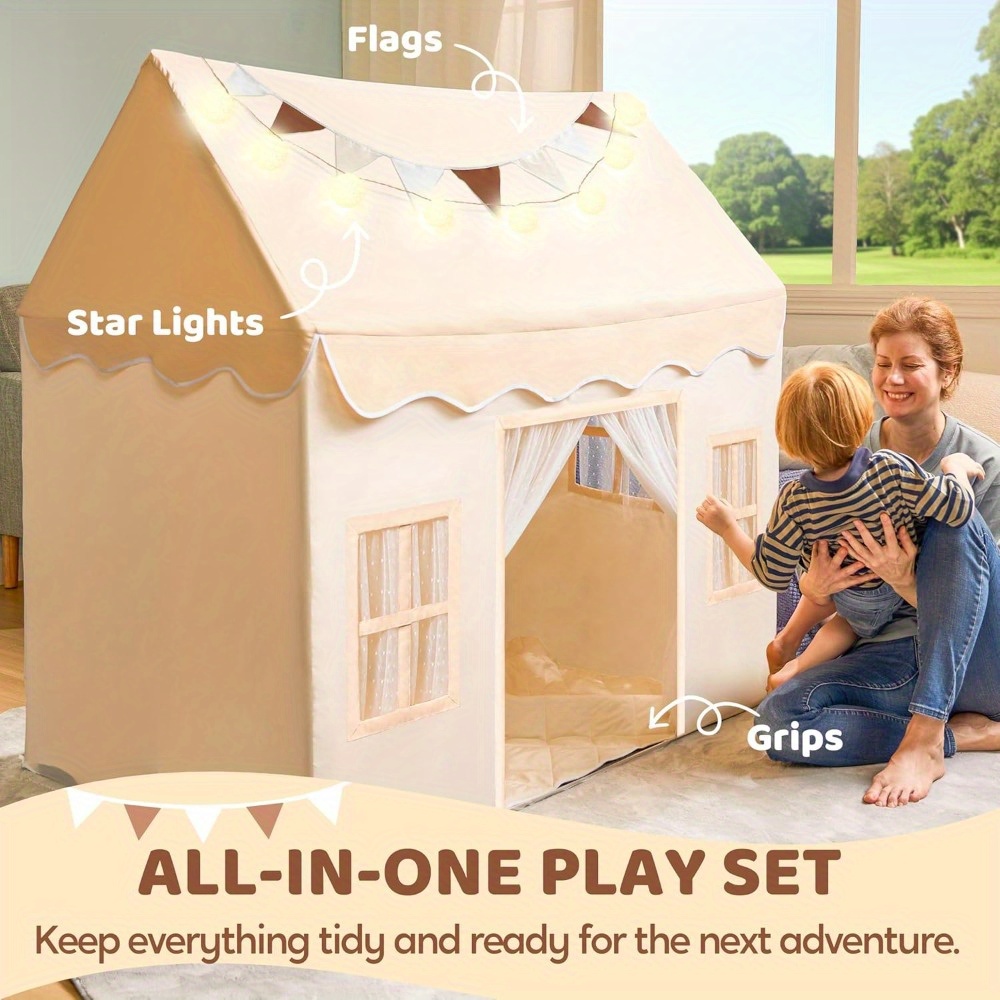 JOYFY Kids Play Tent Indoor Ou - Kids Outdoor Teepee ulasan dan harga